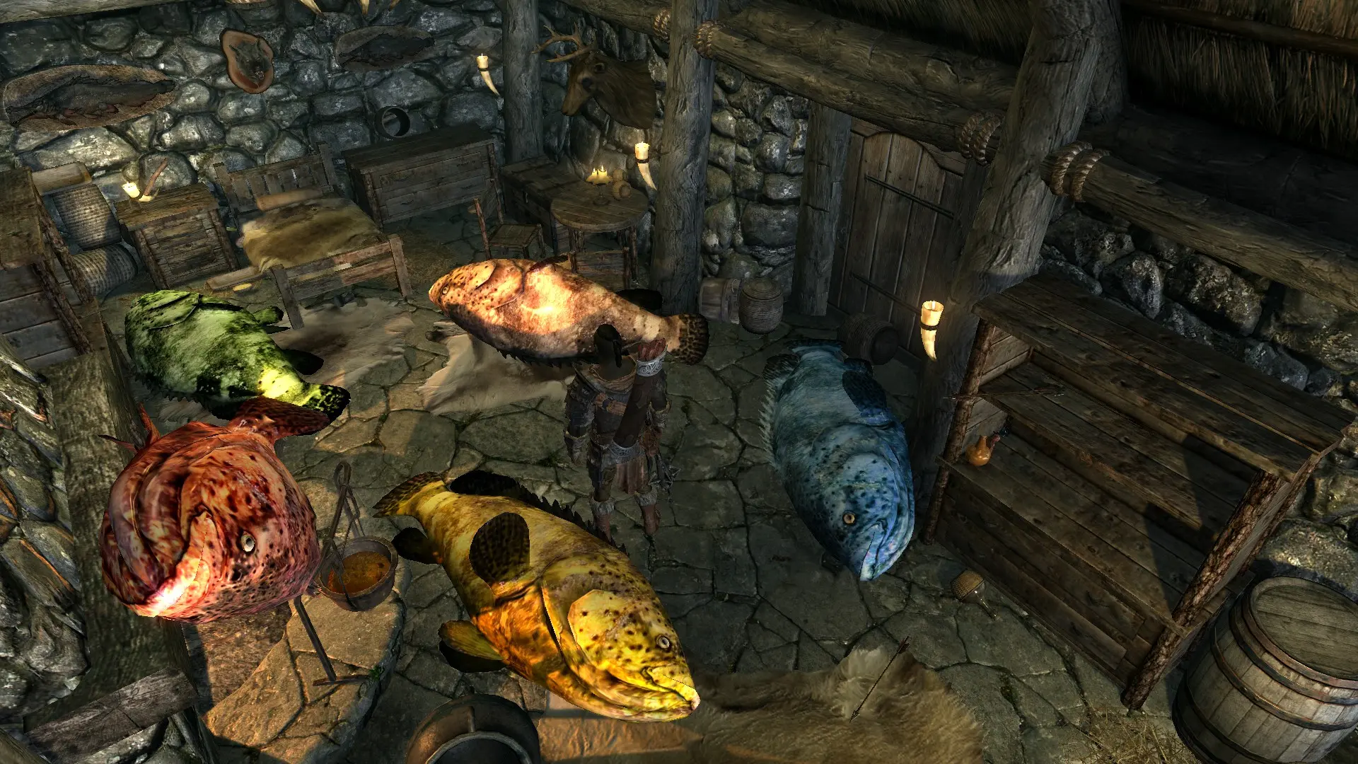 Goliath Groupers - (Animal Series) mod for Skyrim