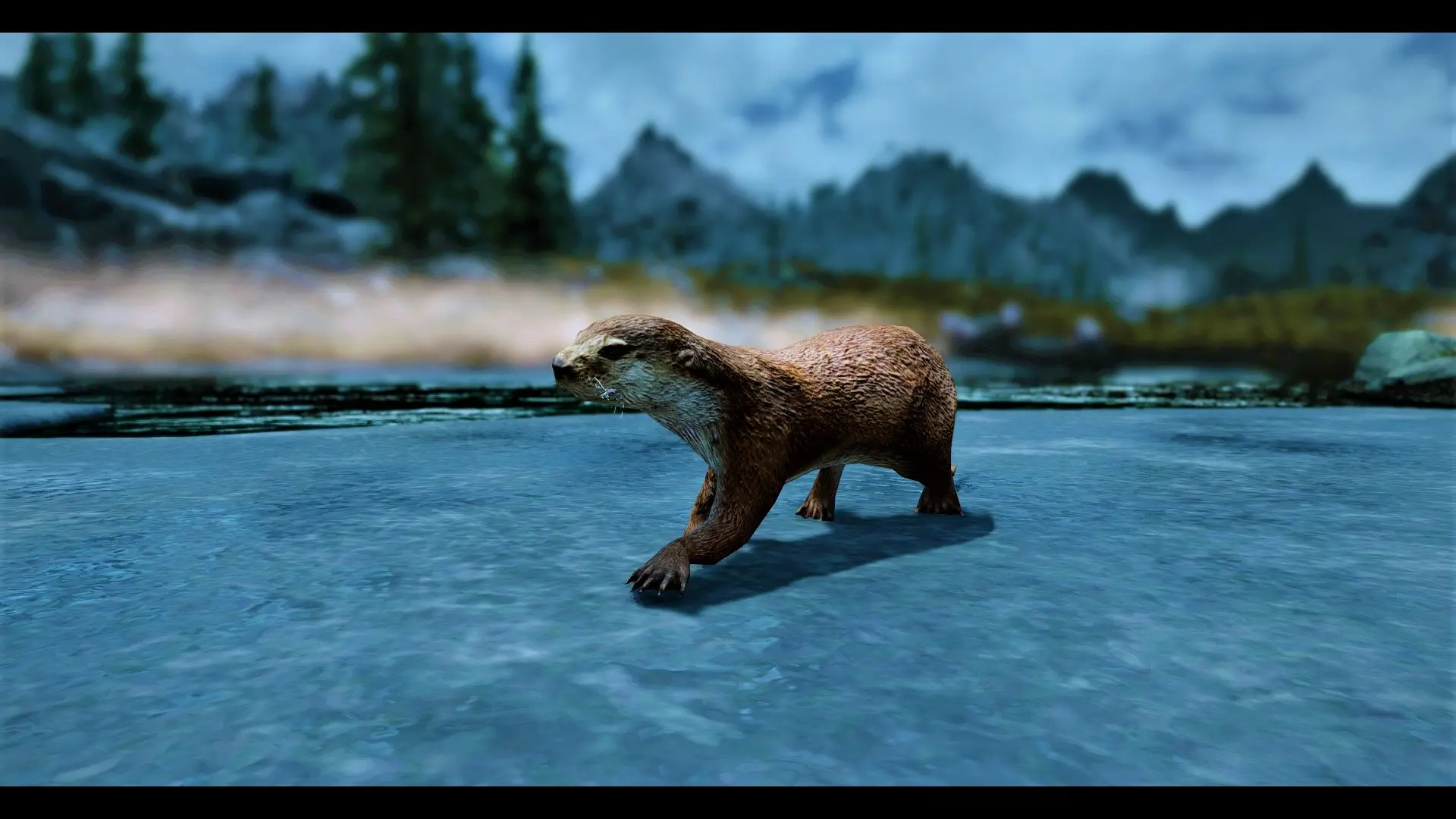 Otters - (Animal Series) mod for Skyrim
