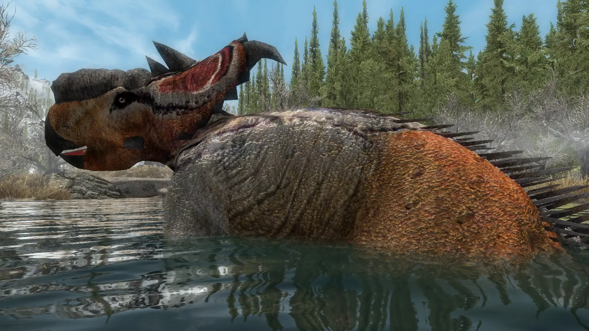 Ceratopsids - (Prehistoric Content Series Pt.11) mod for Skyrim