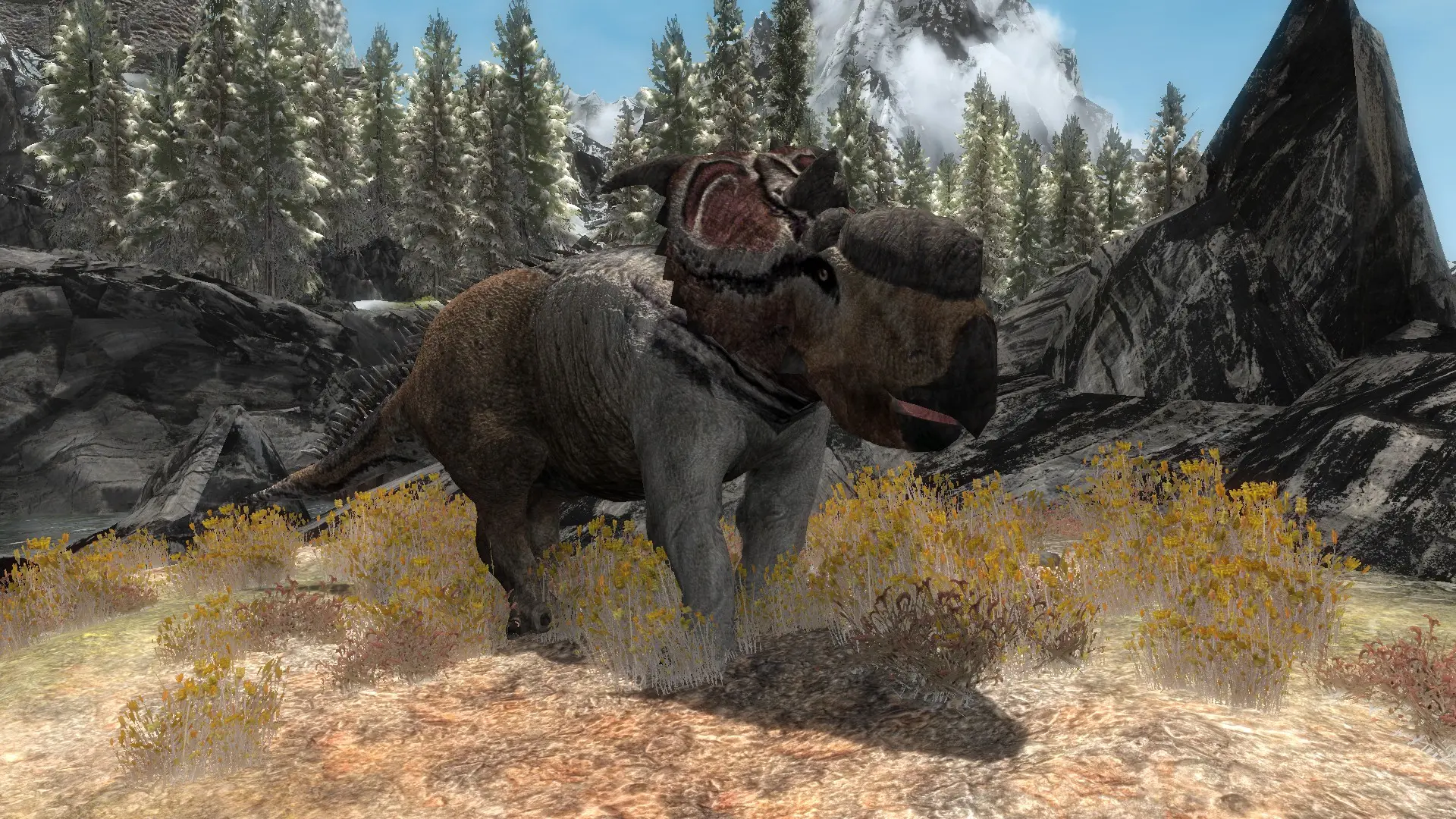 Ceratopsids - (Prehistoric Content Series Pt.11) mod for Skyrim