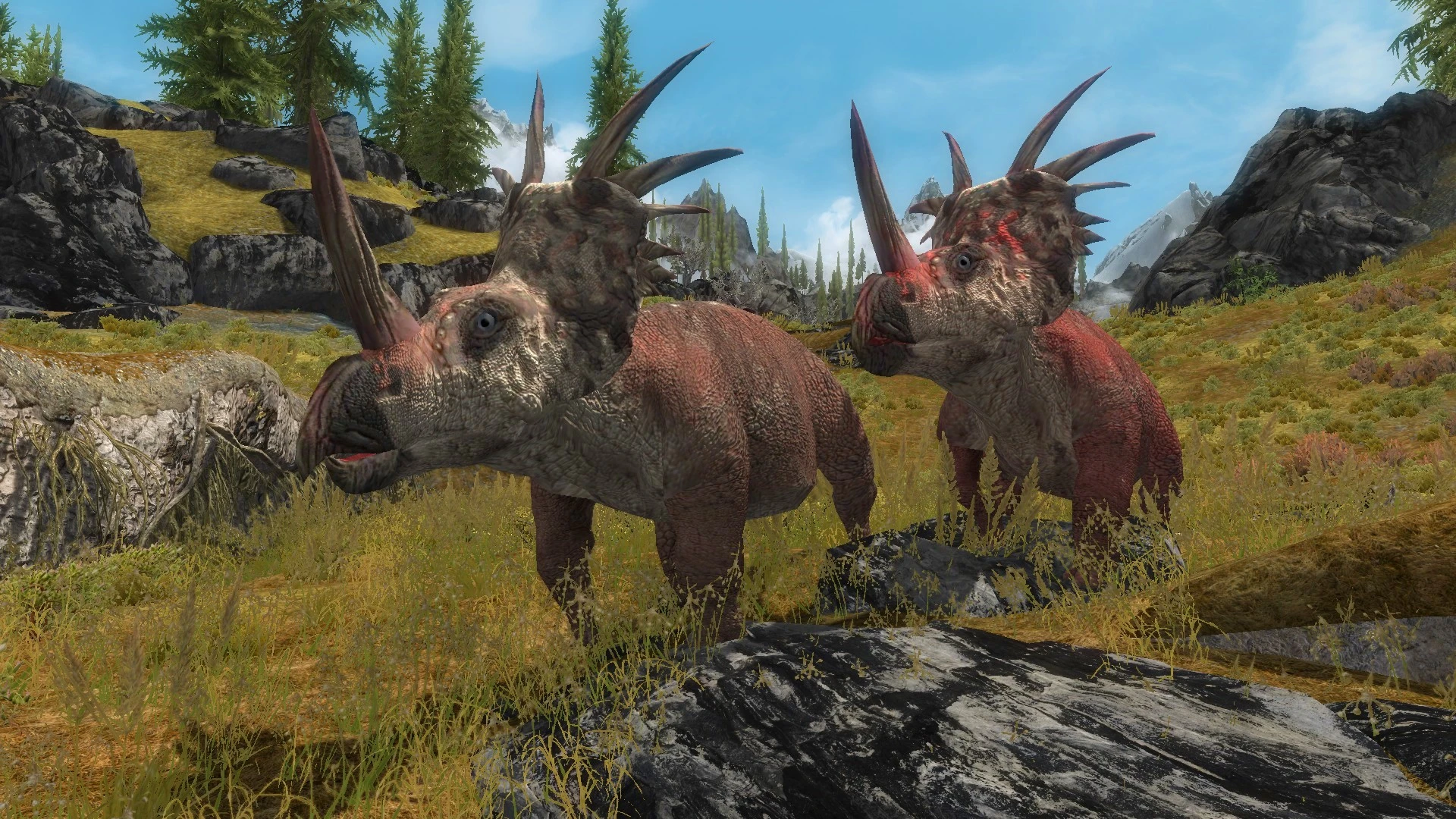 Ceratopsids - (Prehistoric Content Series Pt.11) mod for Skyrim