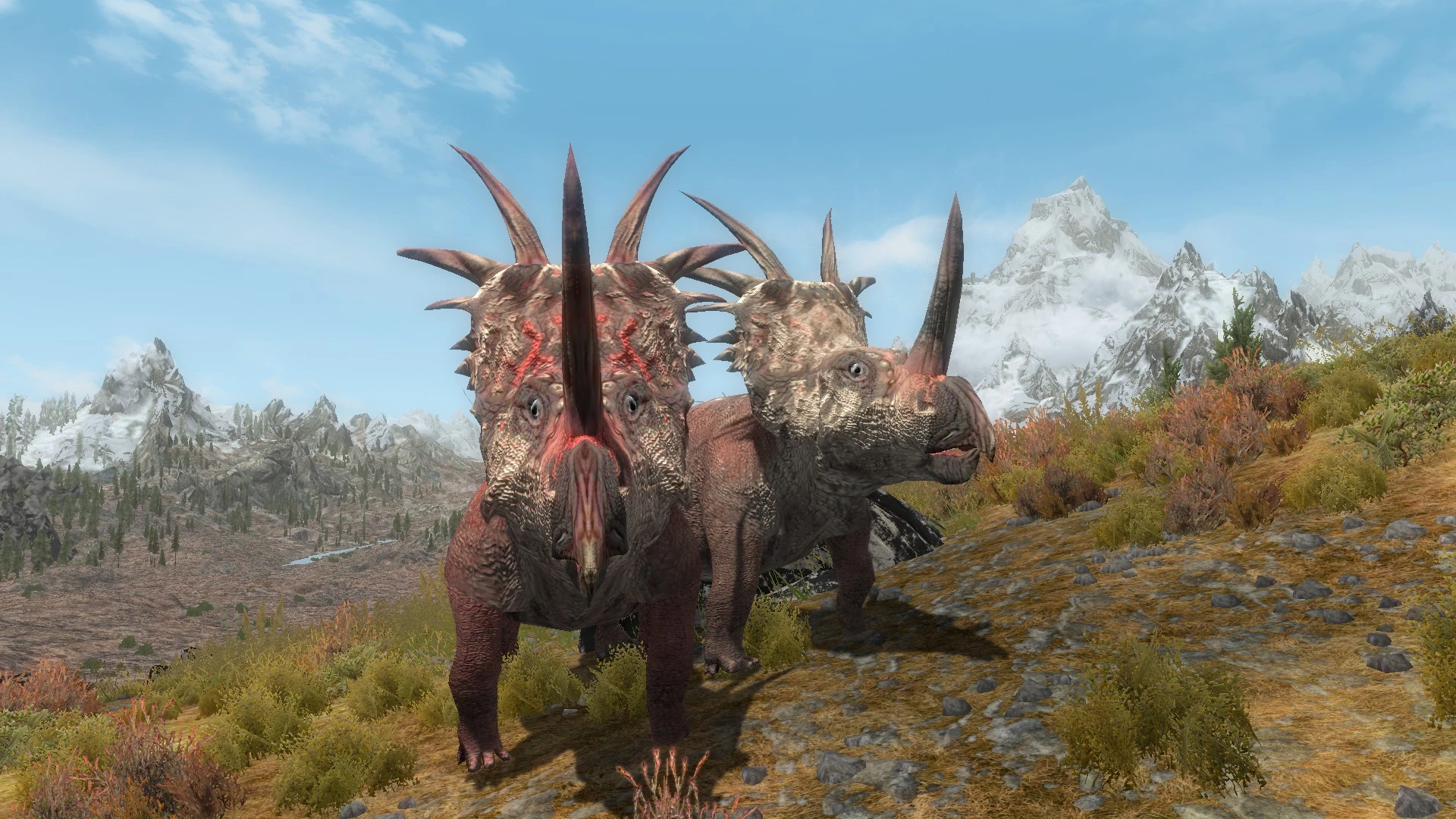 Ceratopsids - (Prehistoric Content Series Pt.11) mod for Skyrim