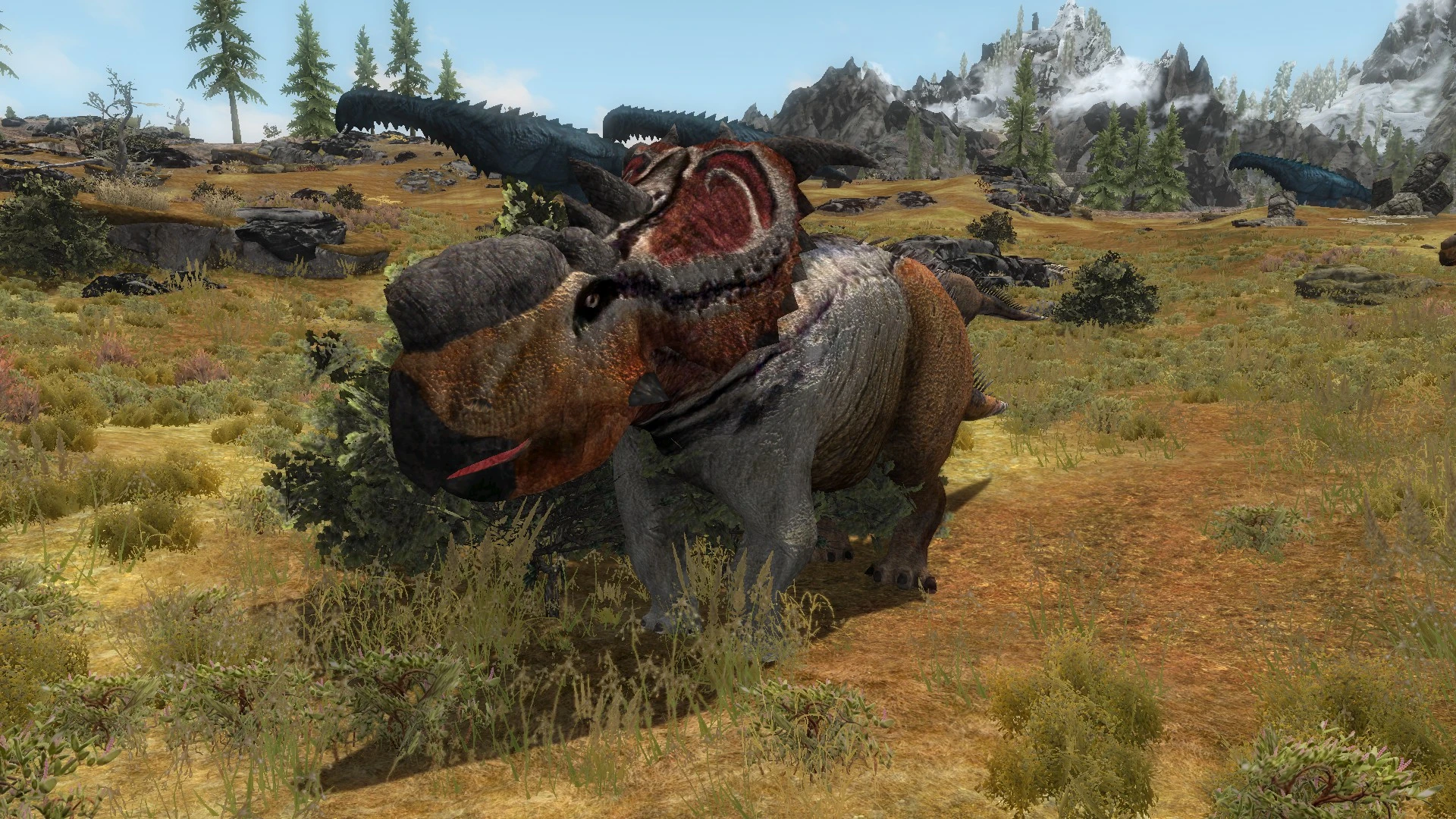 Ceratopsids - (Prehistoric Content Series Pt.11) mod for Skyrim