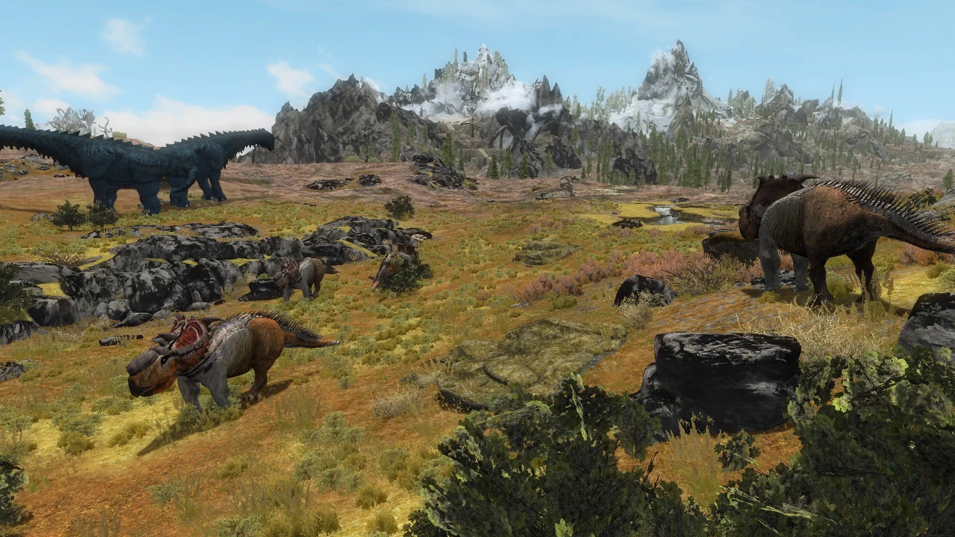Ceratopsids - (Prehistoric Content Series Pt.11) mod for Skyrim