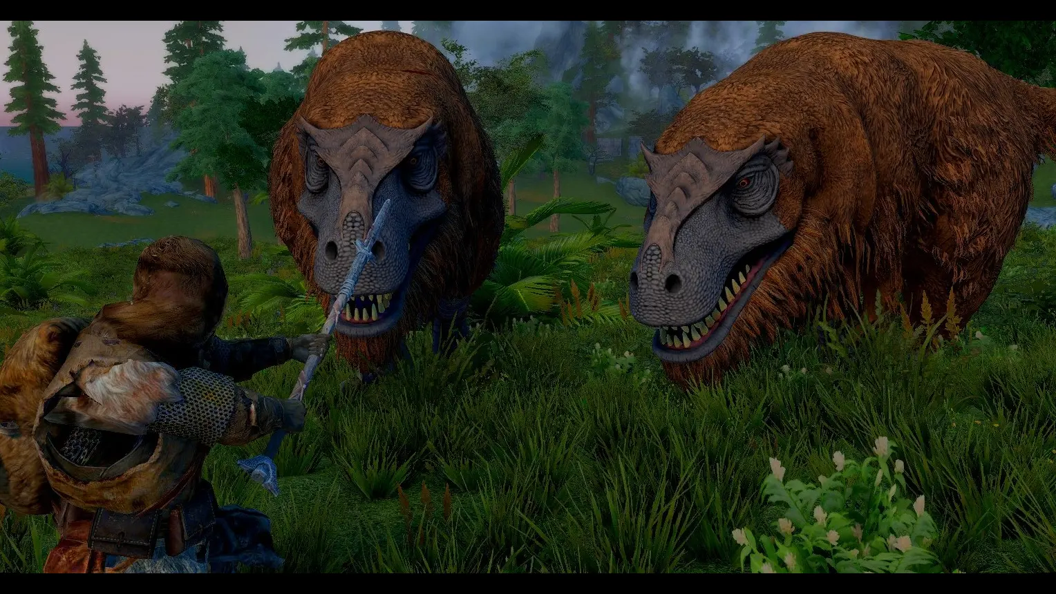 Tyrannosaurids (Prehistoric Content Series) LE mod for Skyrim