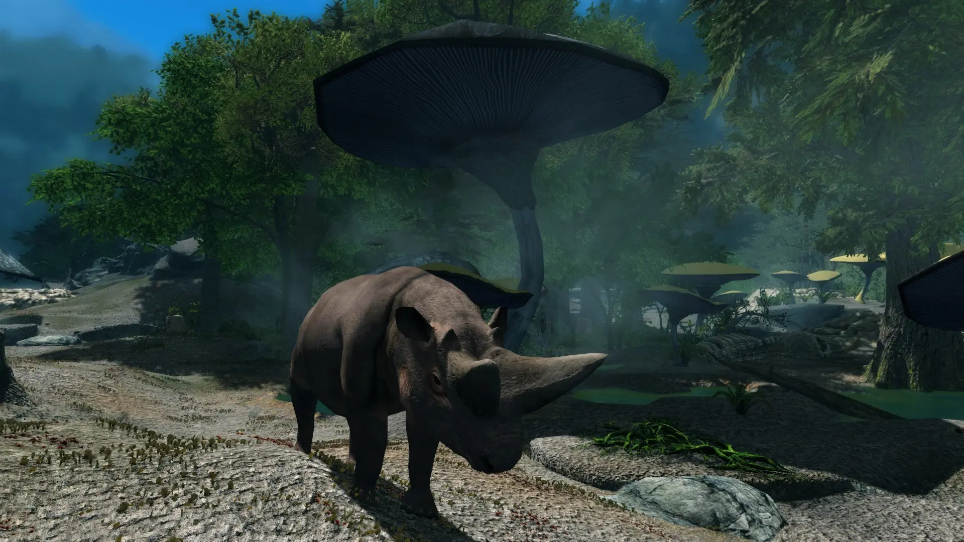 Arsinoitherium - (Prehistoric Content Series Pt.3) mod for Skyrim