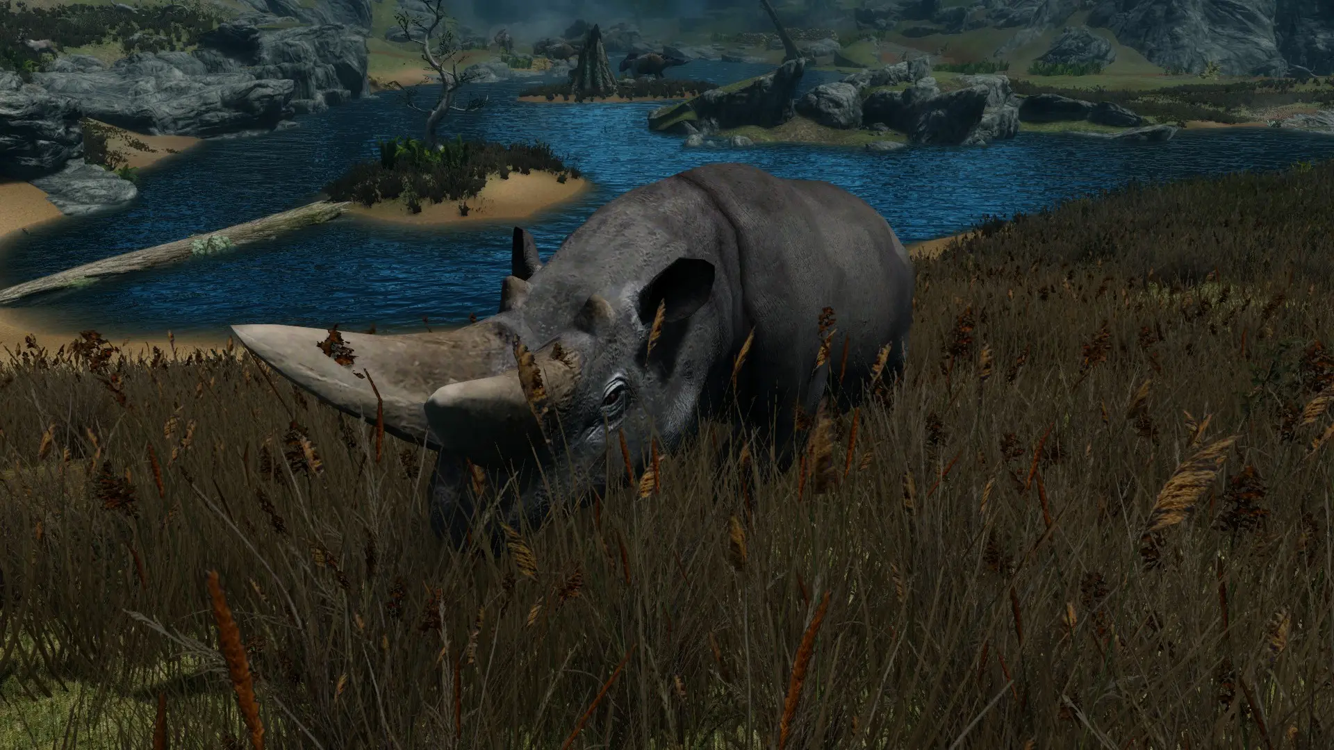 Arsinoitherium - (Prehistoric Content Series Pt.3) mod for Skyrim