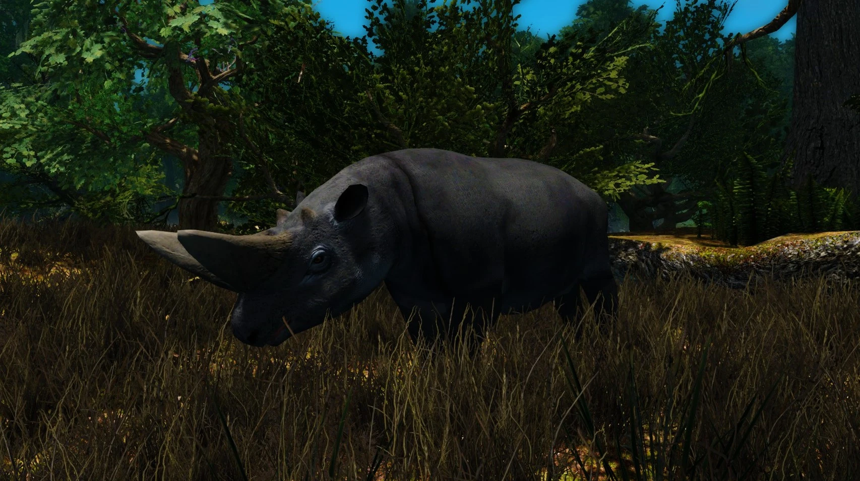 Arsinoitherium - (Prehistoric Content Series Pt.3) mod for Skyrim