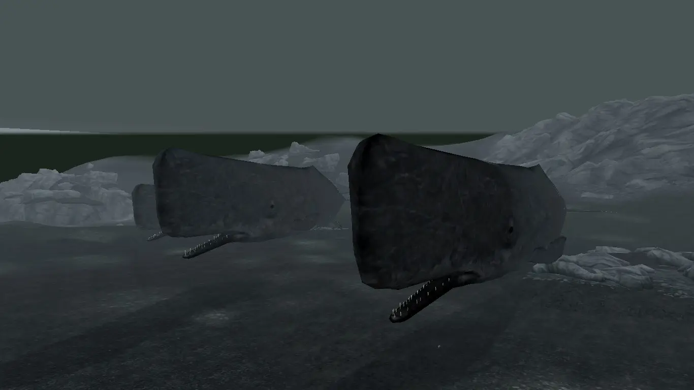 Sperm Whales (Animal Series) mod for Skyrim