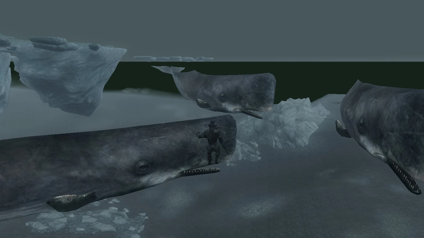 Sperm Whales (Animal Series) mod for Skyrim
