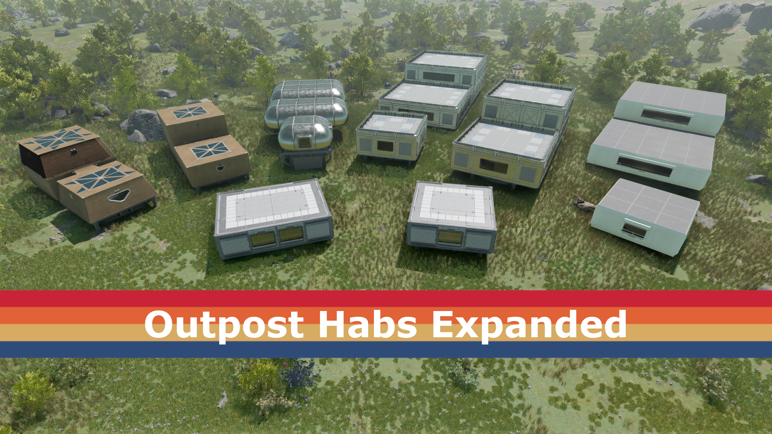 Outpost Habs Expanded mod for Starfield