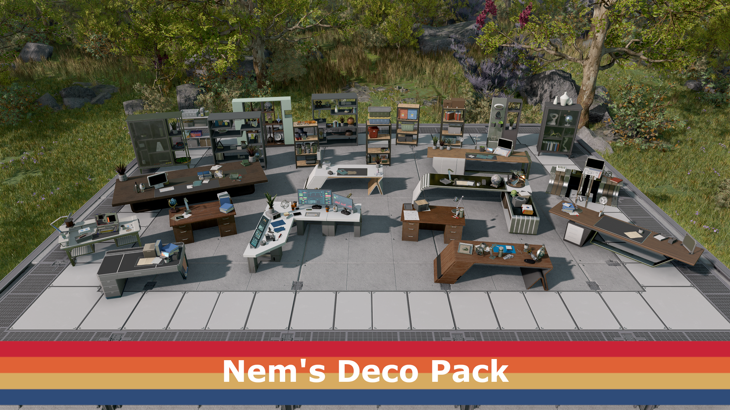 Nem's Deco Pack mod for Starfield