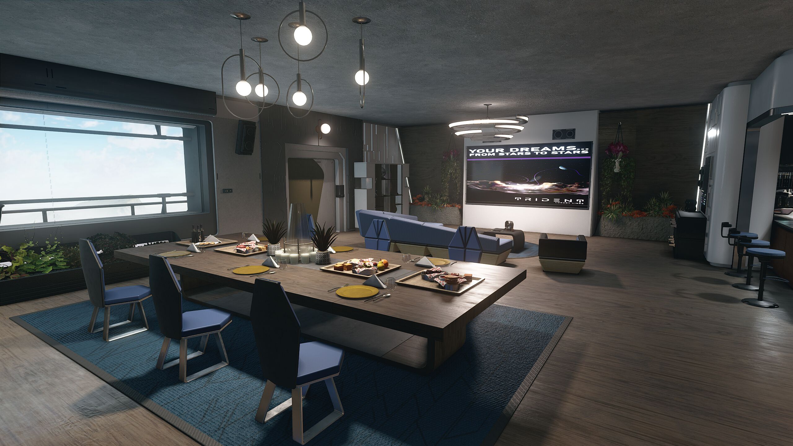 Mercury Penthouse - Redone mod for Starfield