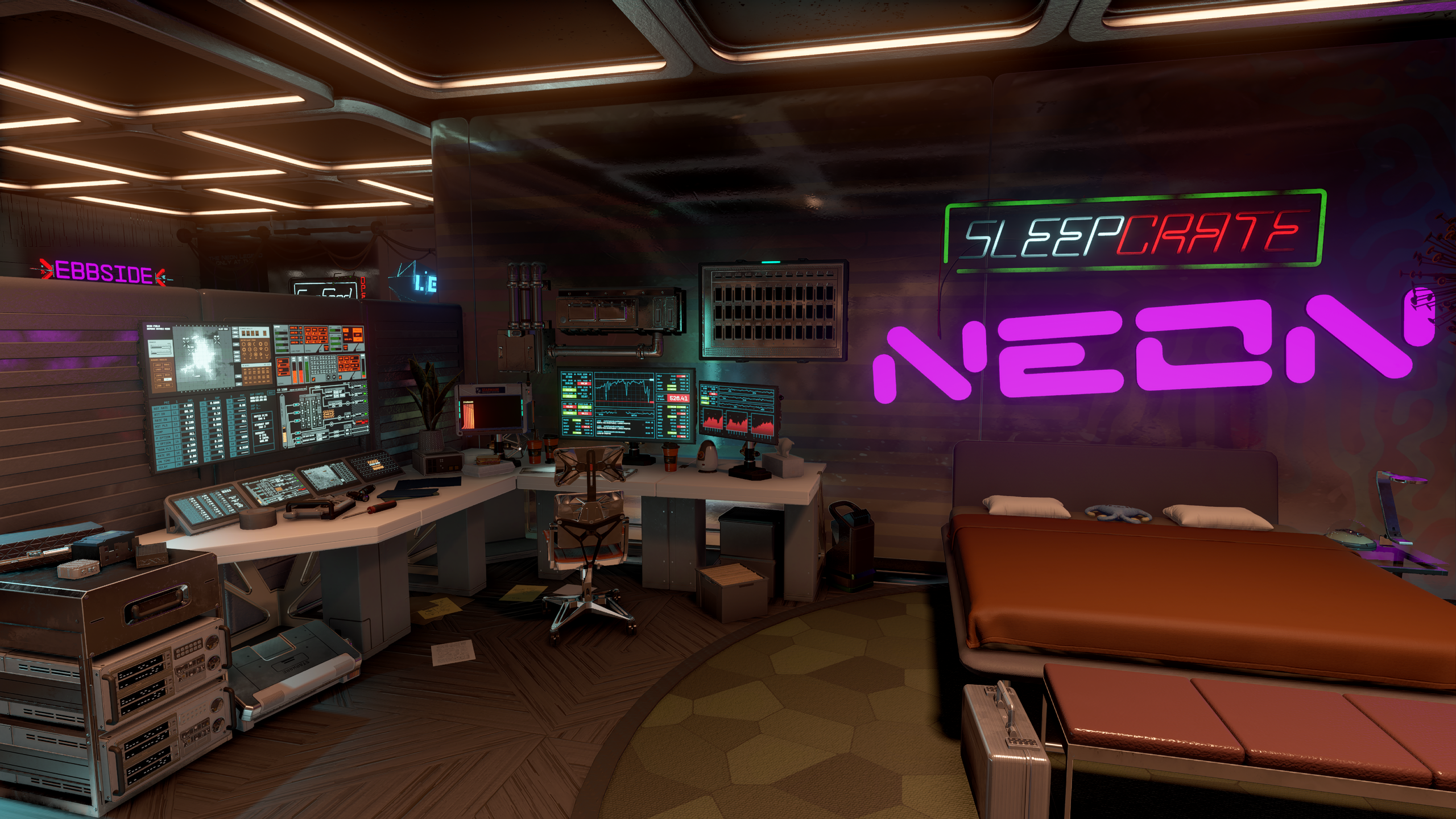 Neon - The Volii Hotel - Room 42 mod for Starfield
