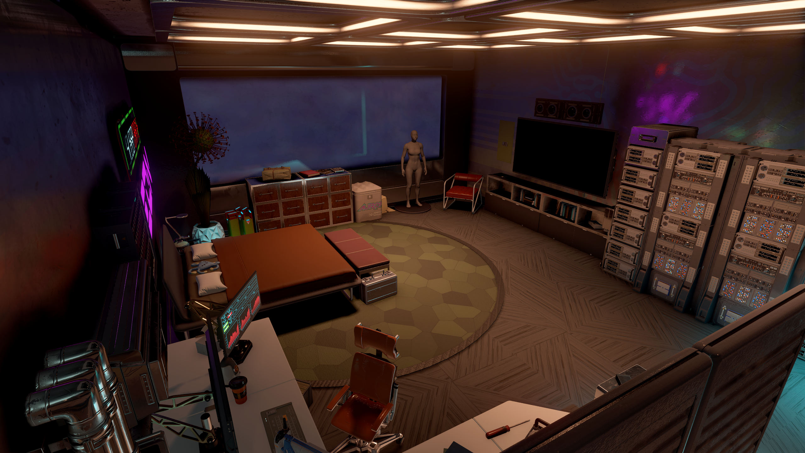 Neon - The Volii Hotel - Room 42 mod for Starfield