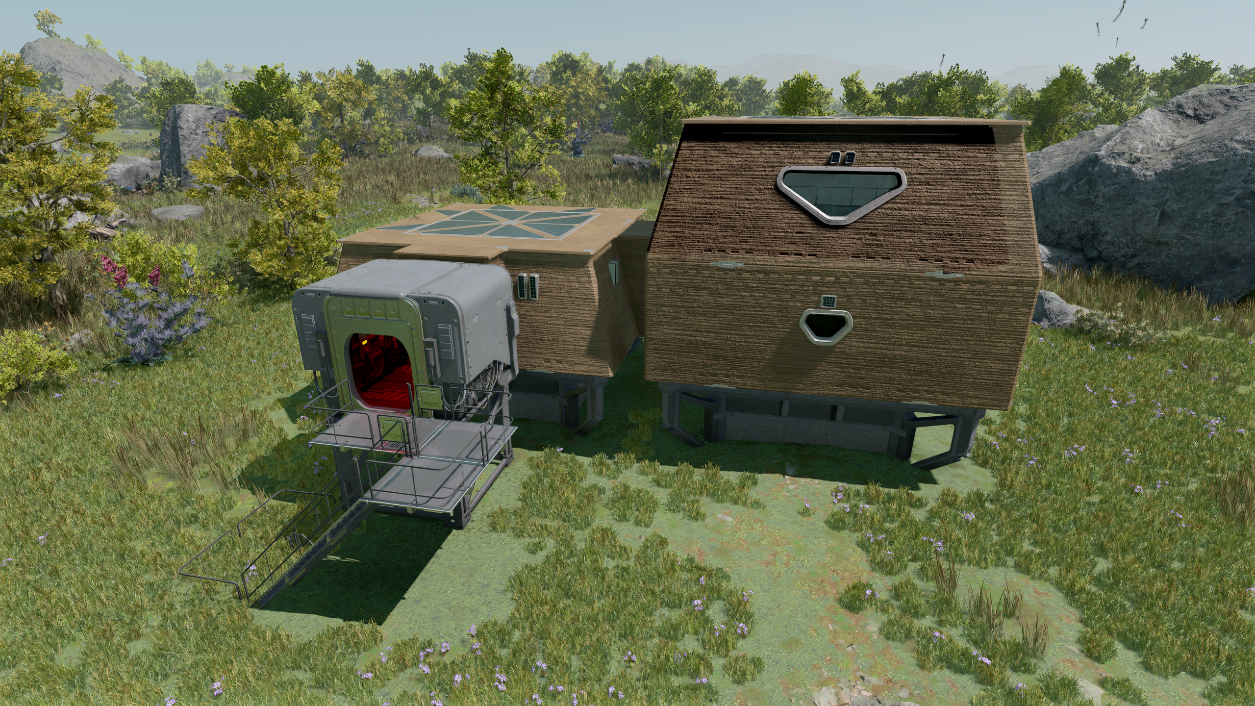 Outpost Habs Expanded mod for Starfield