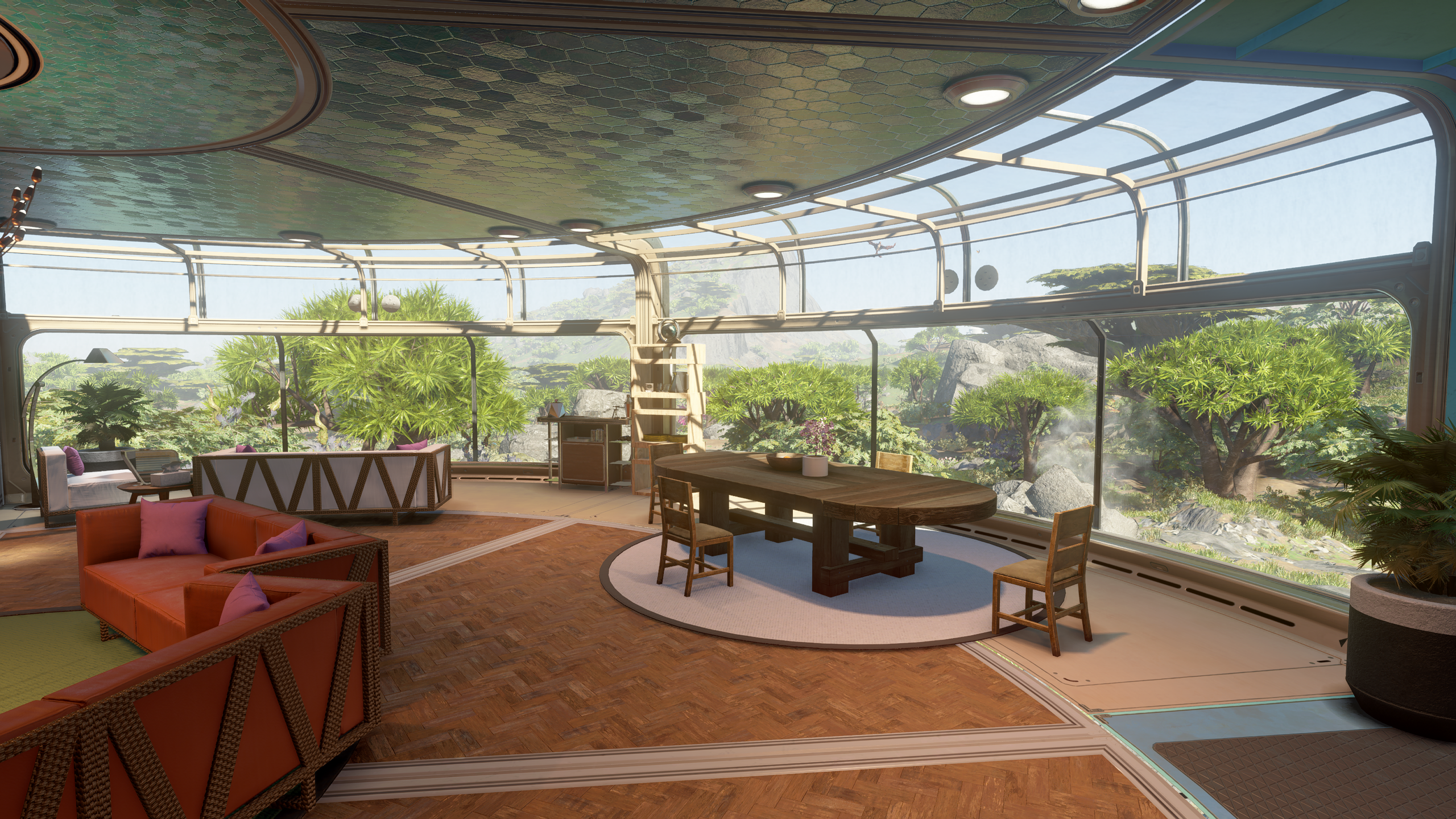 Paradiso Cabin as Outpost Structure mod for Starfield