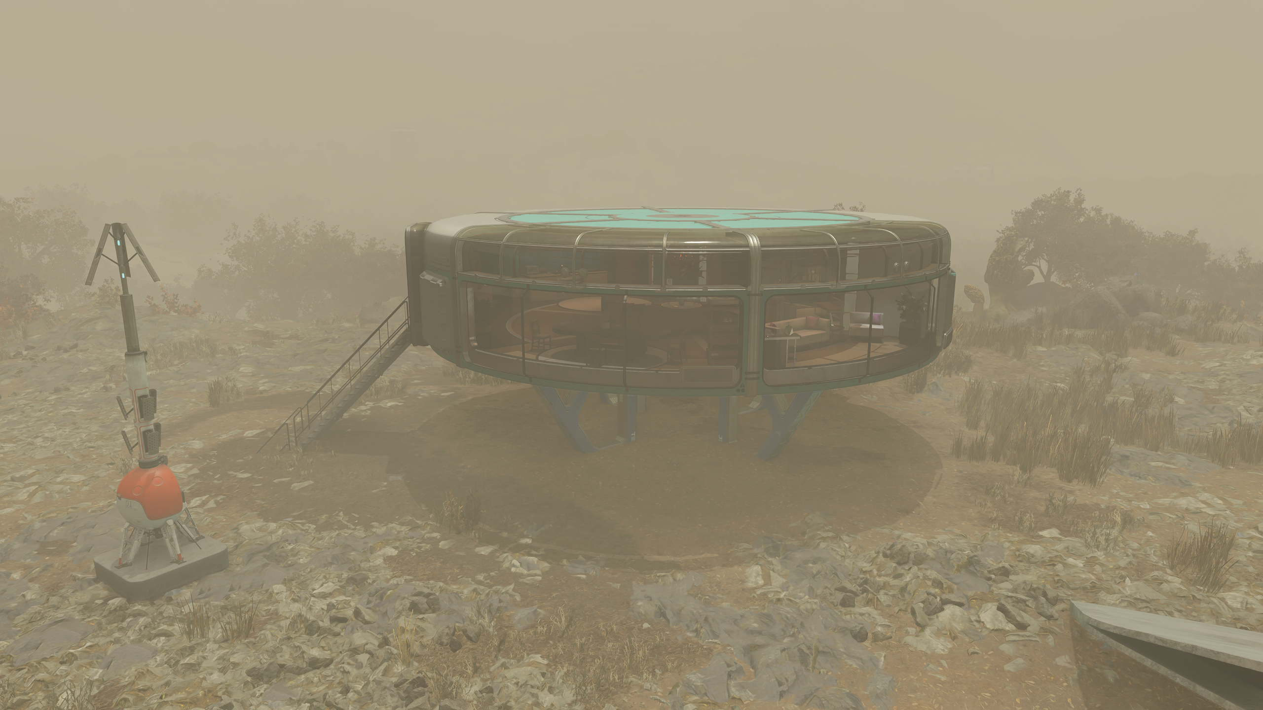 Paradiso Cabin as Outpost Structure mod for Starfield