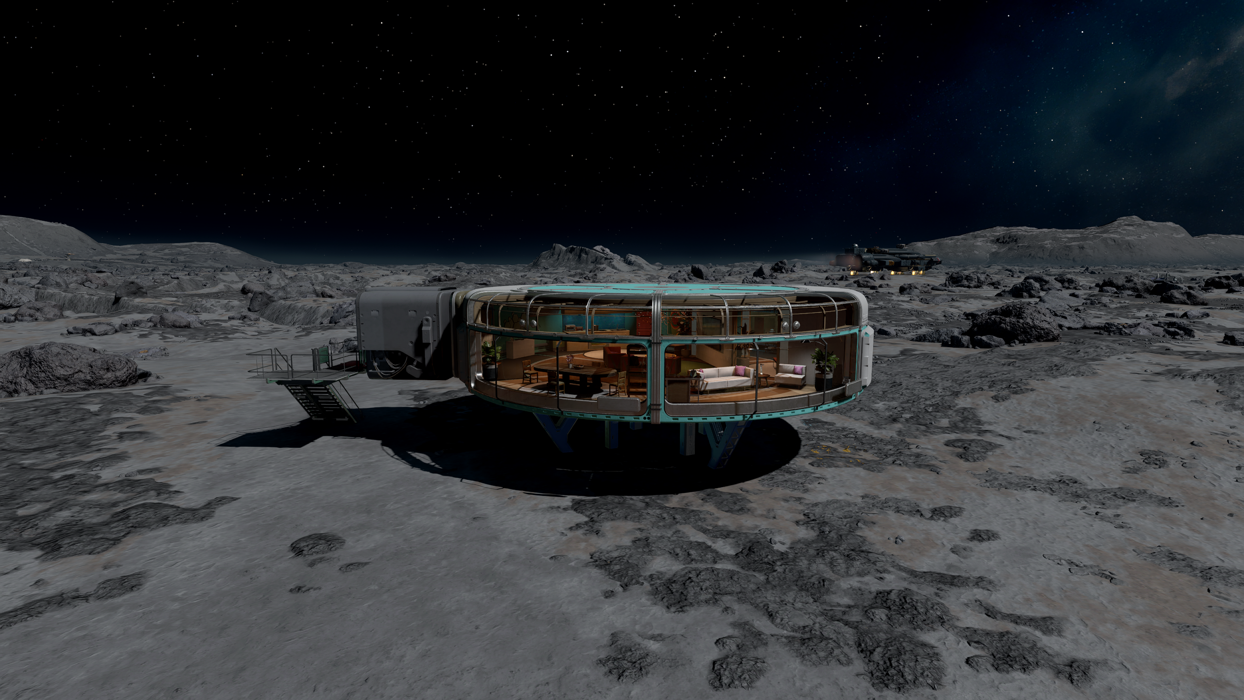 Paradiso Cabin as Outpost Structure mod for Starfield