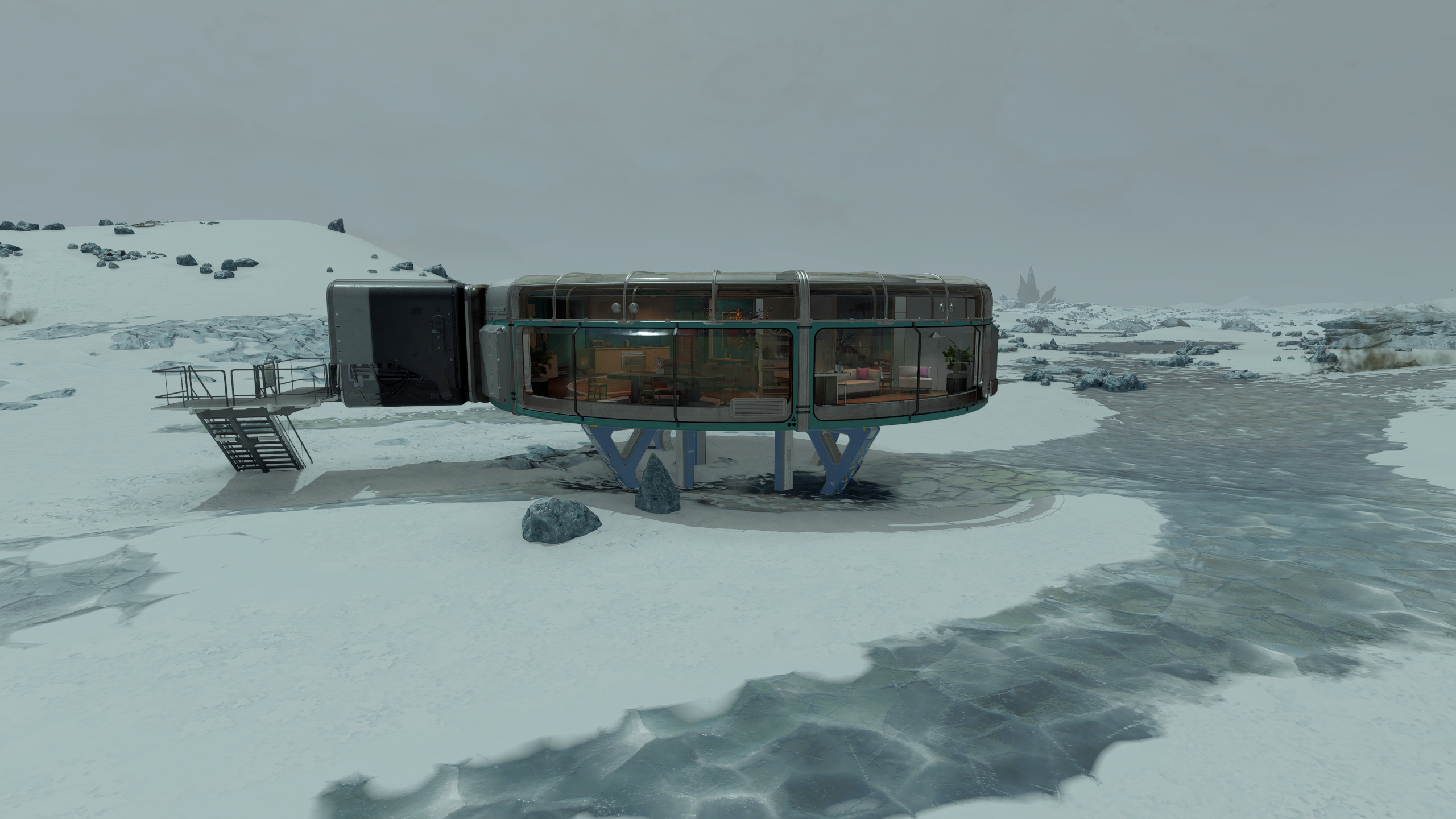 Paradiso Cabin as Outpost Structure mod for Starfield