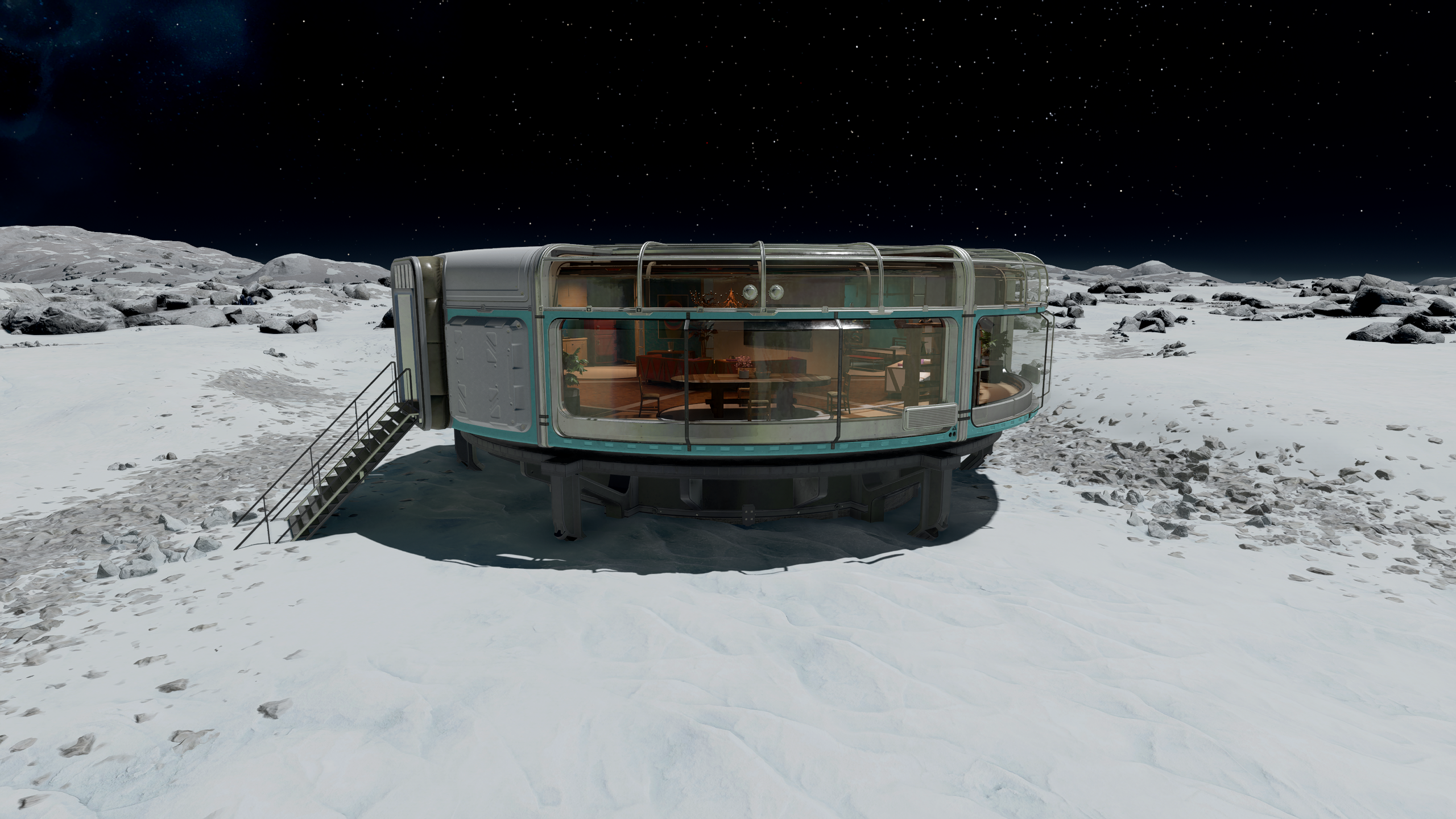 Paradiso Cabin as Outpost Structure mod for Starfield