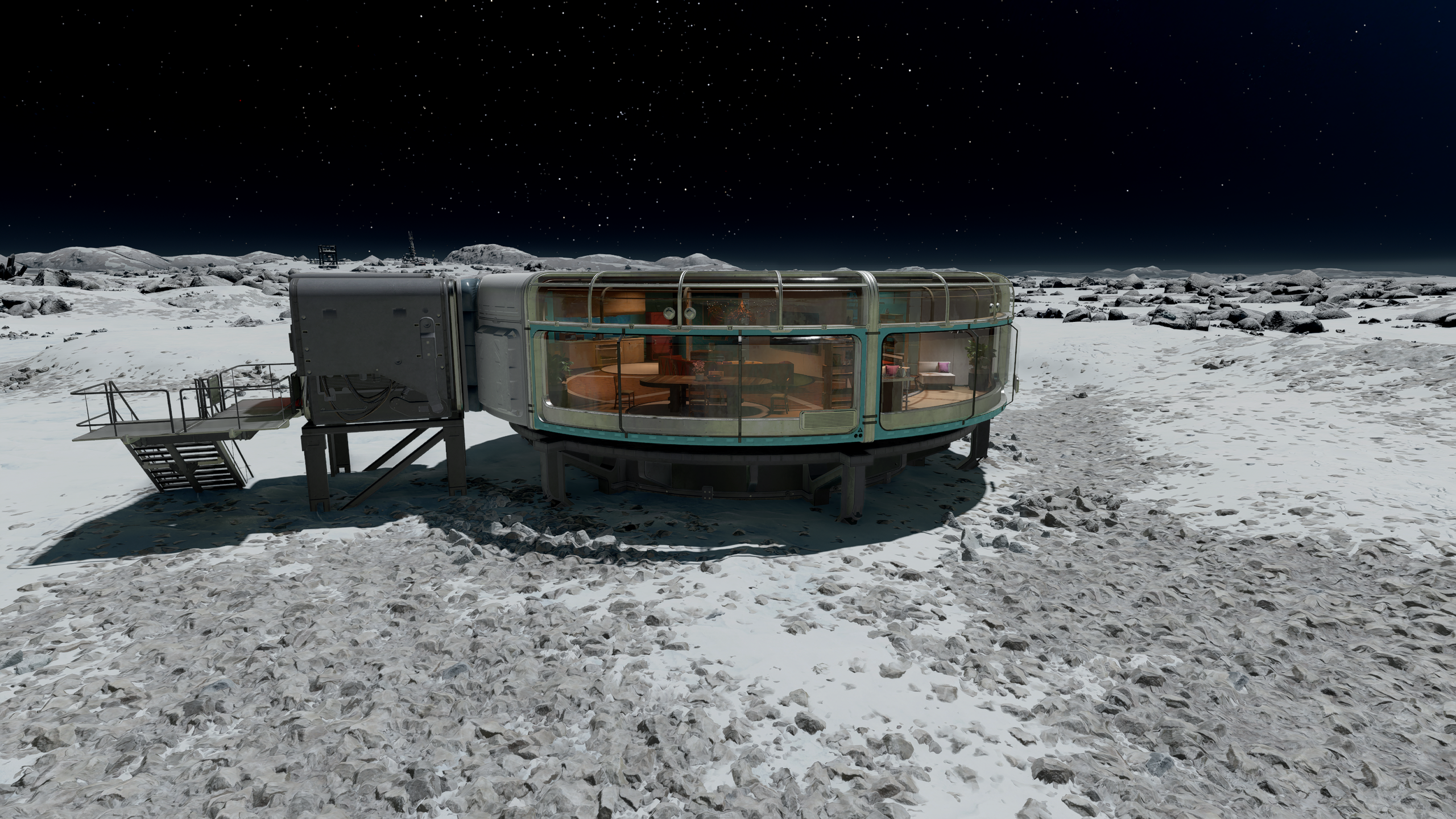 Paradiso Cabin as Outpost Structure mod for Starfield