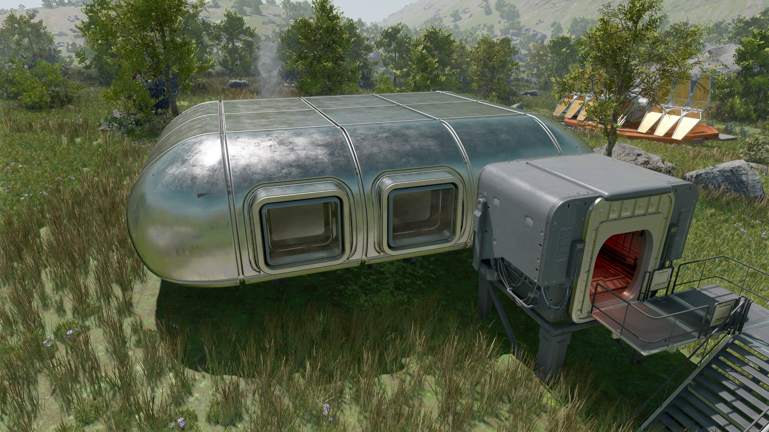 Outpost Habs Expanded mod for Starfield
