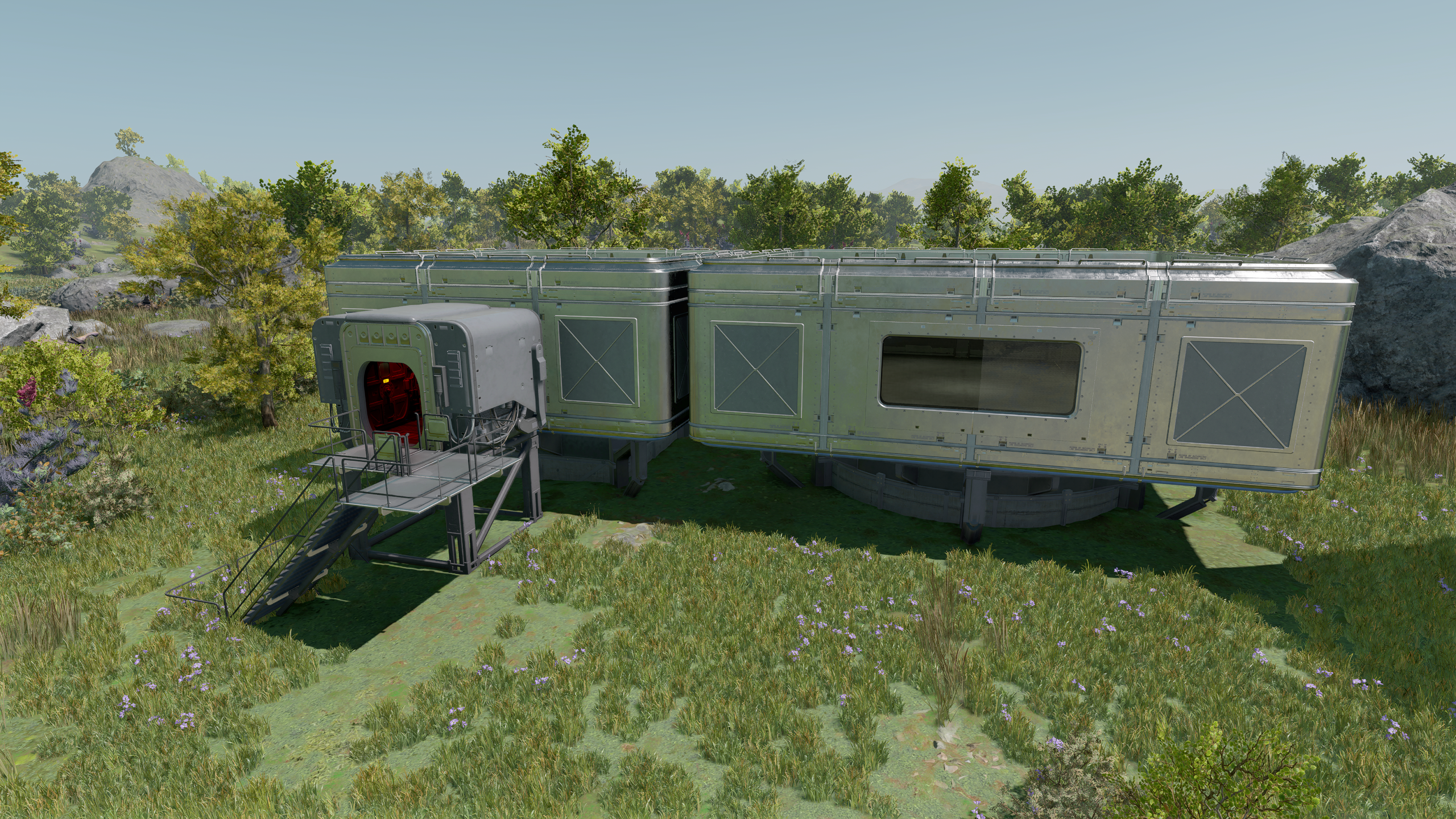 Outpost Habs Expanded mod for Starfield