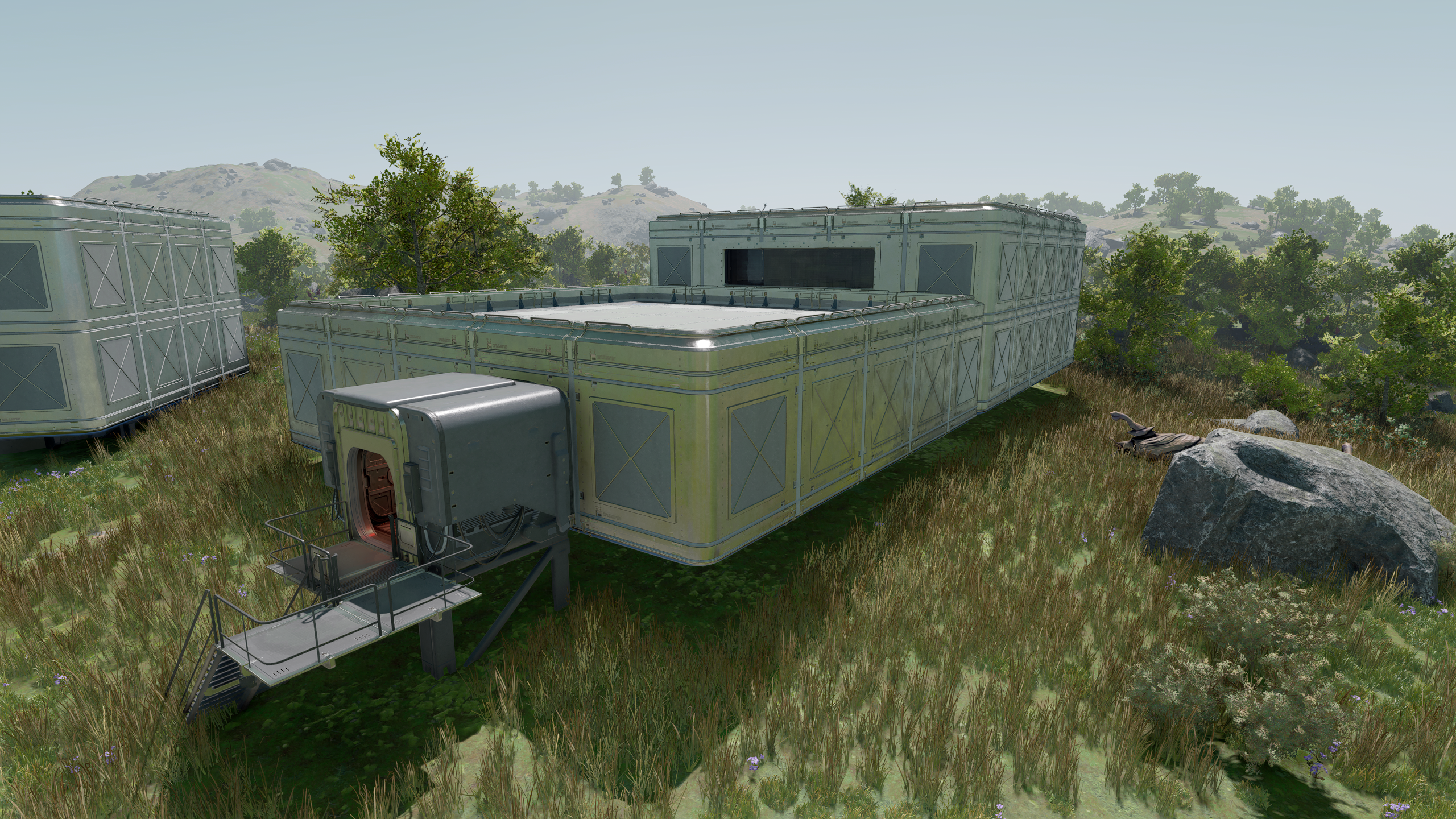 Outpost Habs Expanded mod for Starfield