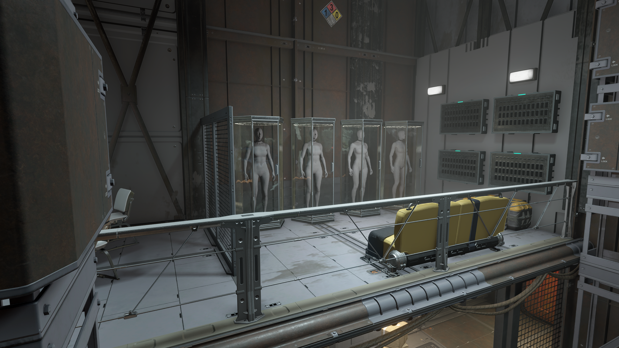 Neon Smuggler Warehouse mod for Starfield