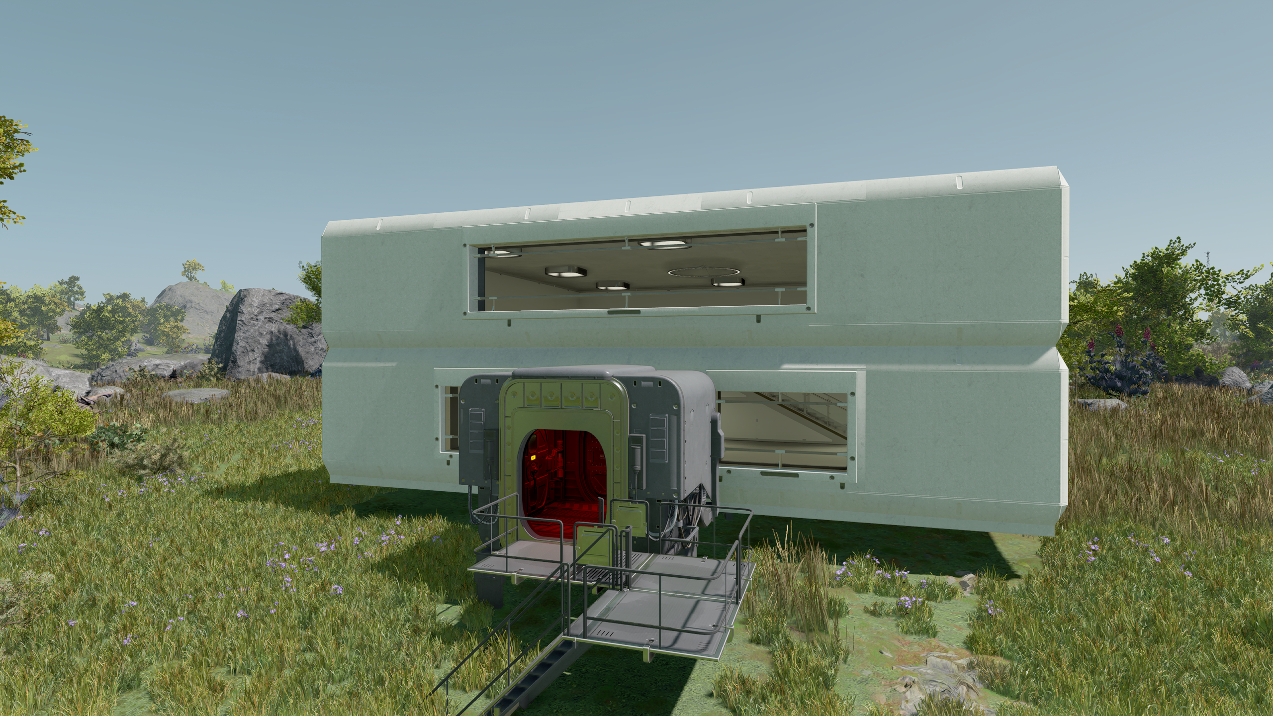 Outpost Habs Expanded mod for Starfield