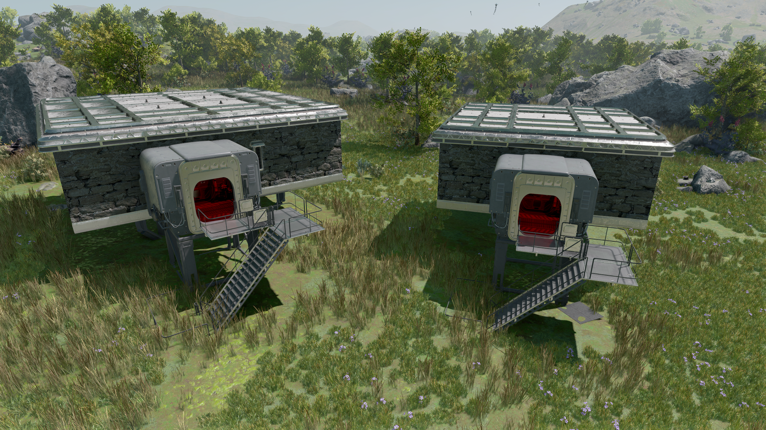 Outpost Habs Expanded mod for Starfield