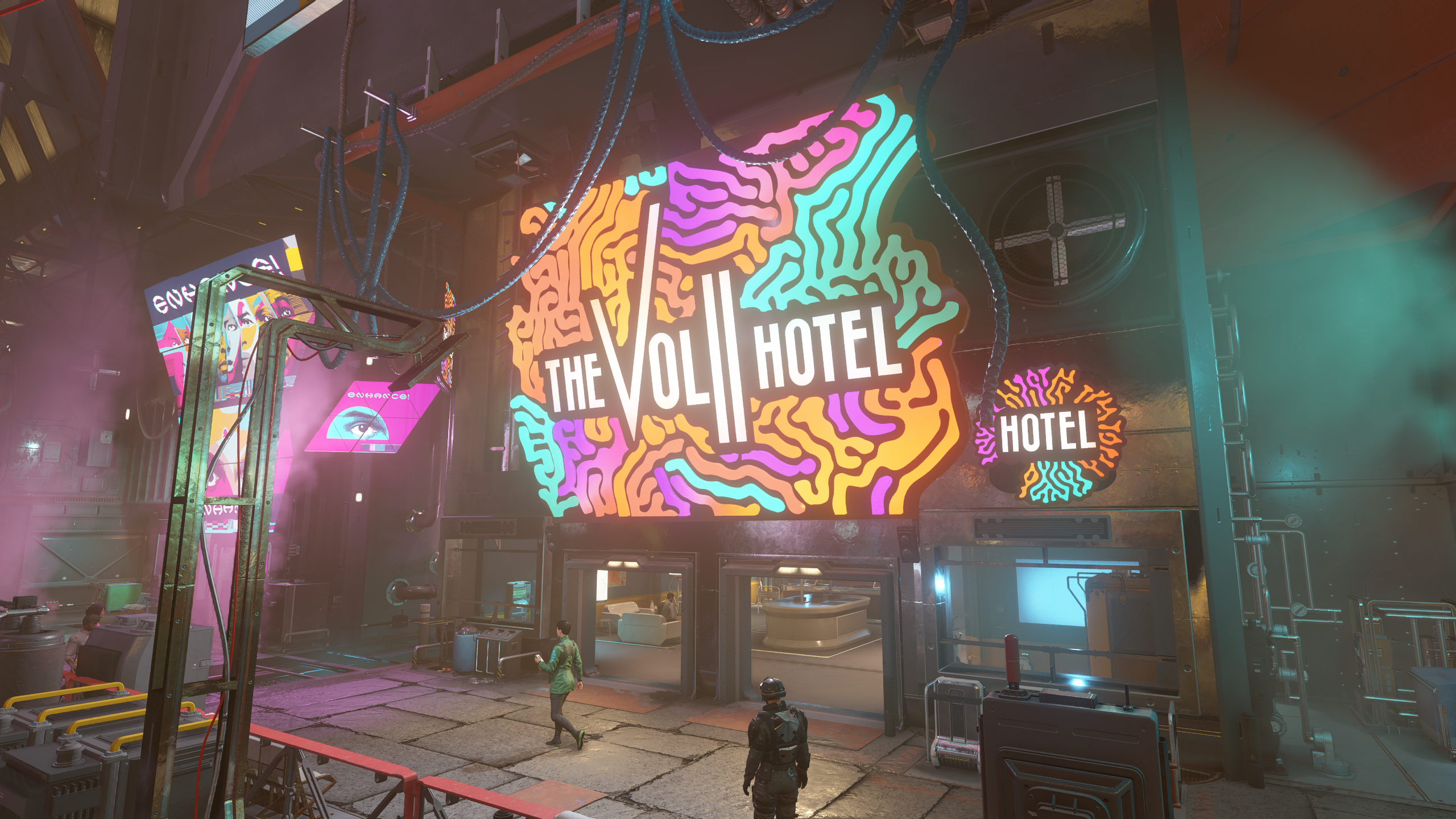 Neon - The Volii Hotel - Room 42 mod for Starfield