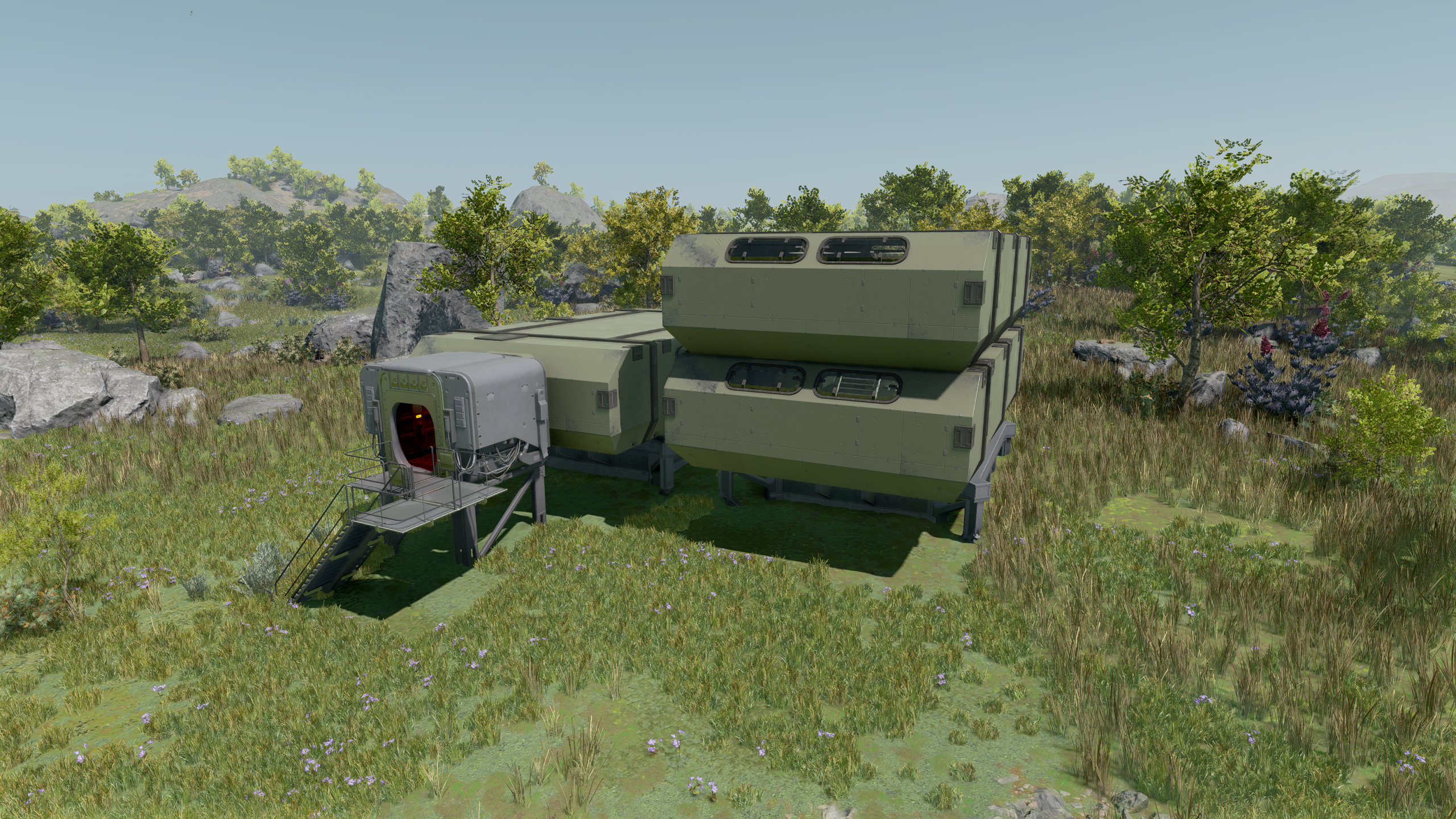 Outpost Habs Expanded mod for Starfield