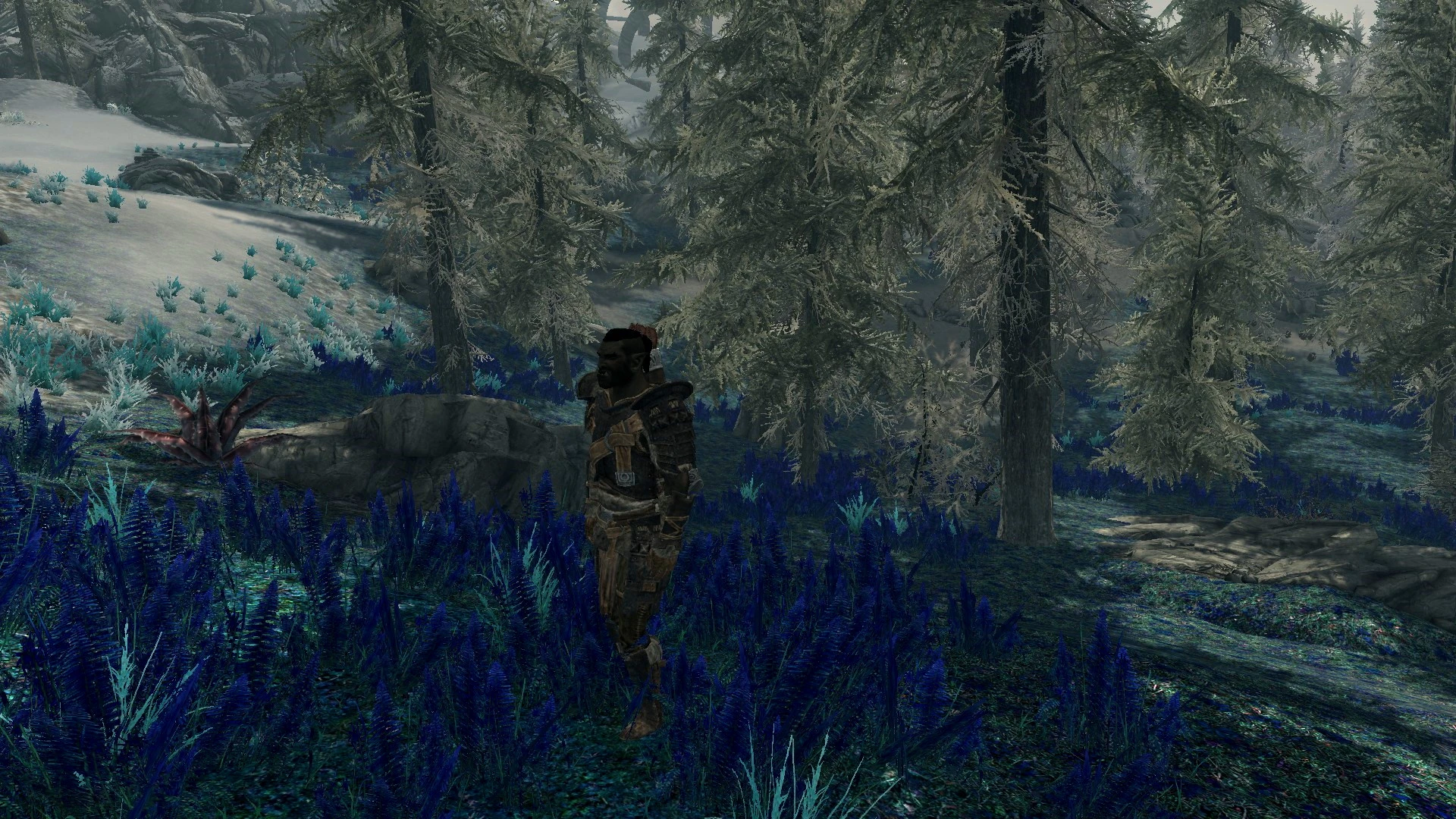 Blue Grass mod for Skyrim
