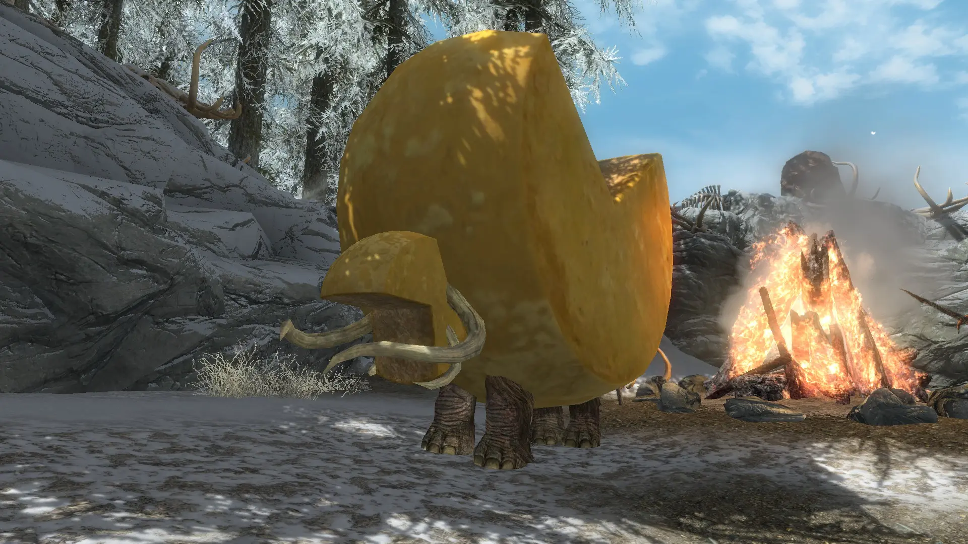 Mammoth Cheese - (Cheese Series Pt.1) mod for Skyrim