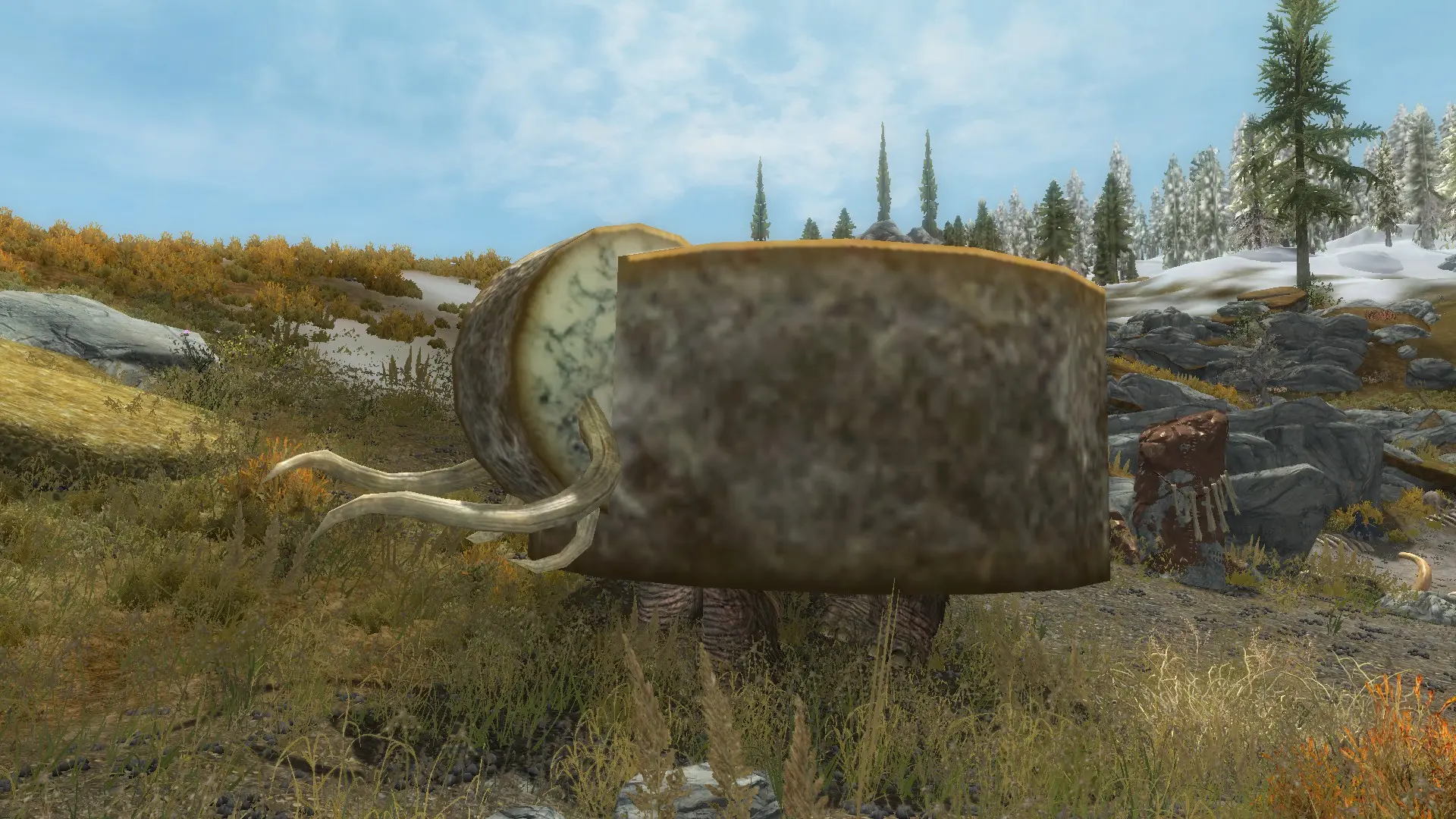 Mammoth Cheese - (Cheese Series Pt.1) mod for Skyrim
