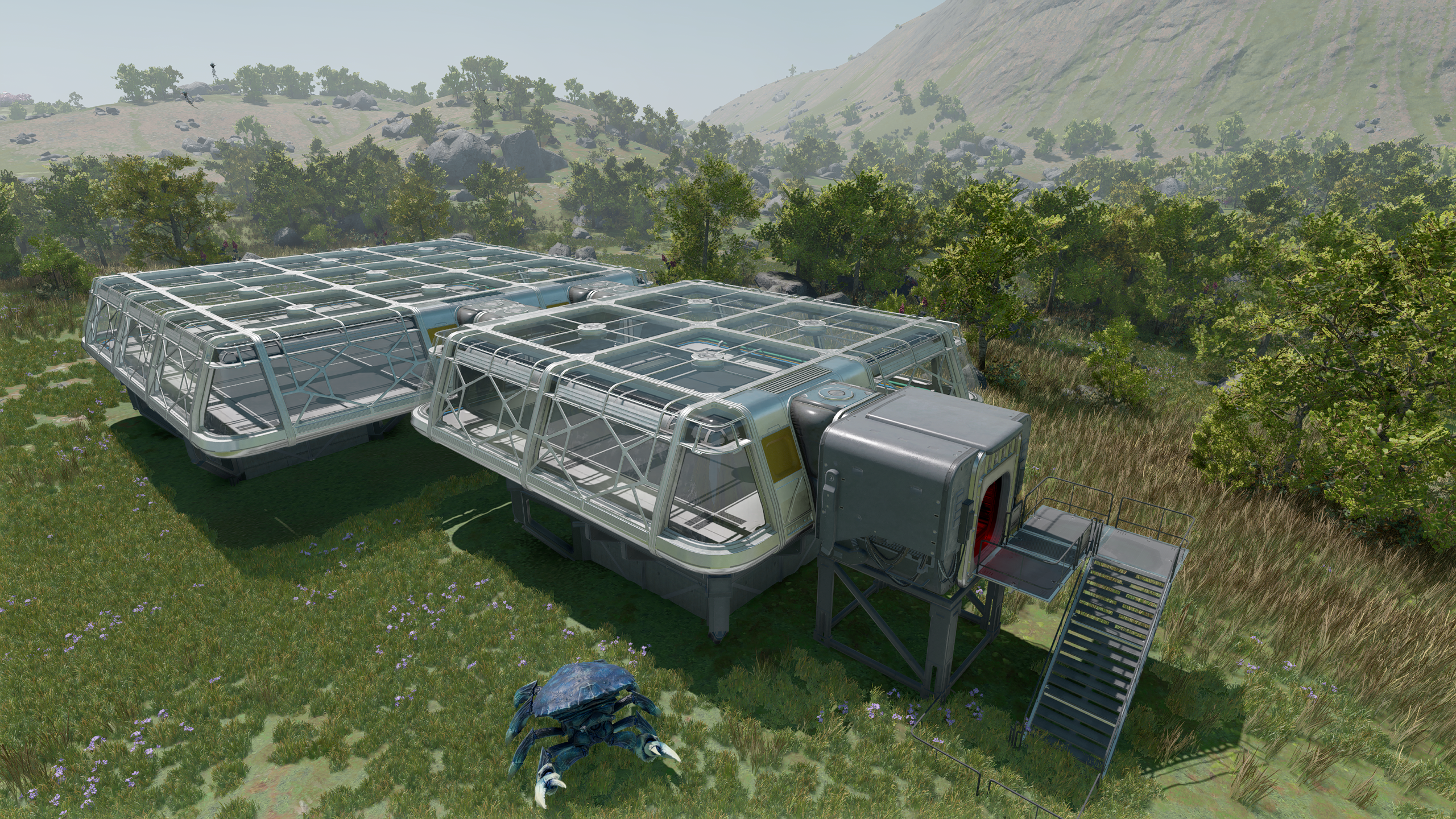 Outpost Habs Expanded mod for Starfield