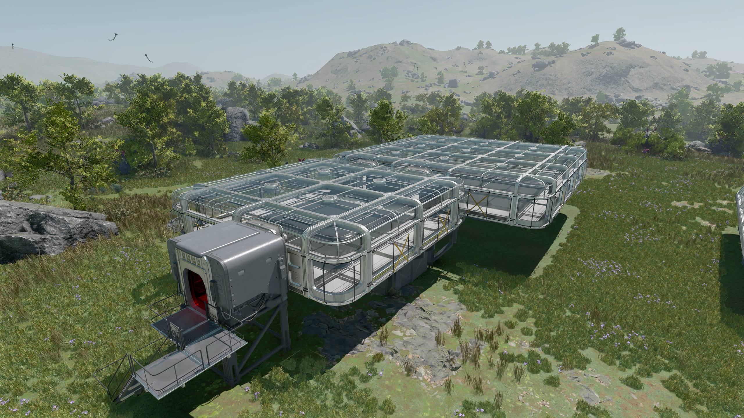 Outpost Habs Expanded mod for Starfield