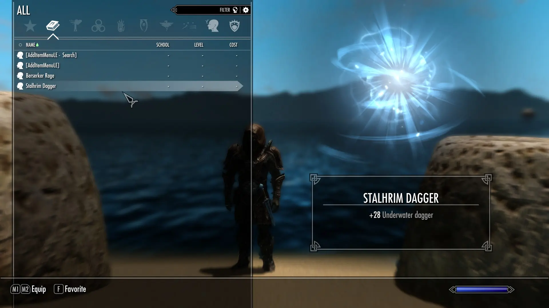 Underwater Weapons (Weapon Series Pt.1) mod for Skyrim