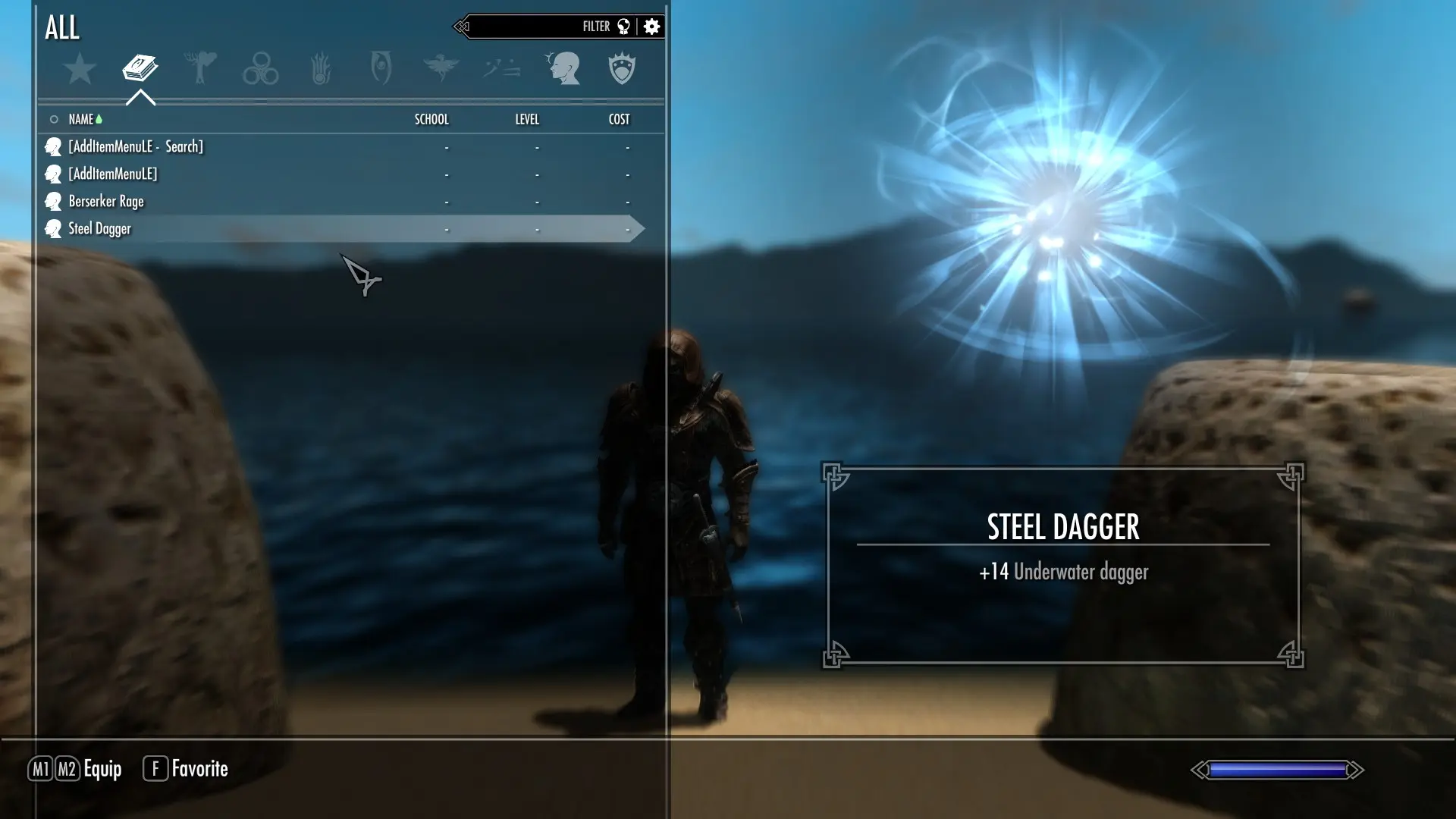 Underwater Weapons (Weapon Series Pt.1) mod for Skyrim