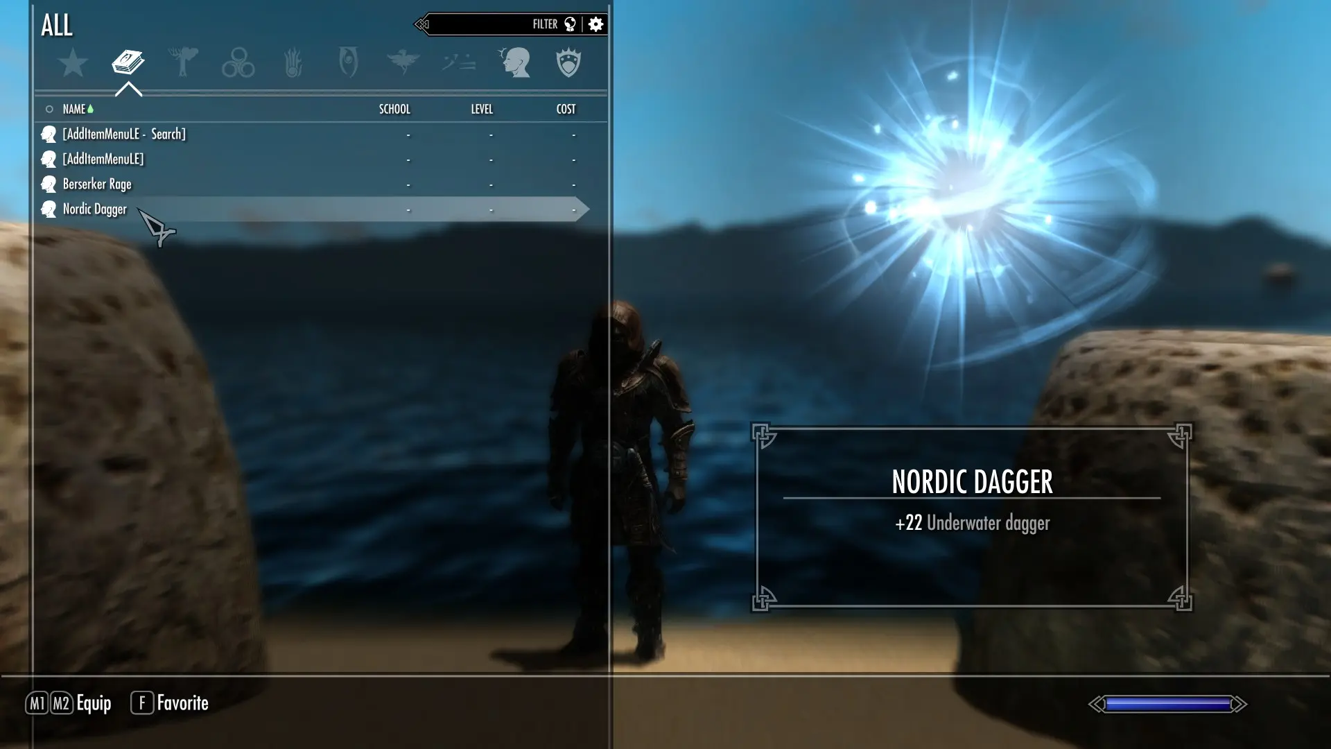 Underwater Weapons (Weapon Series Pt.1) mod for Skyrim
