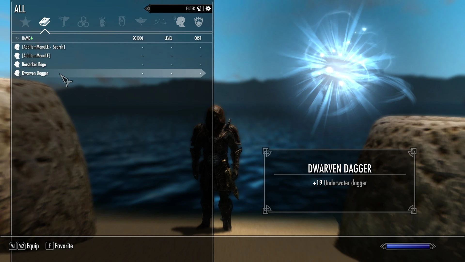 Underwater Weapons (Weapon Series Pt.1) mod for Skyrim