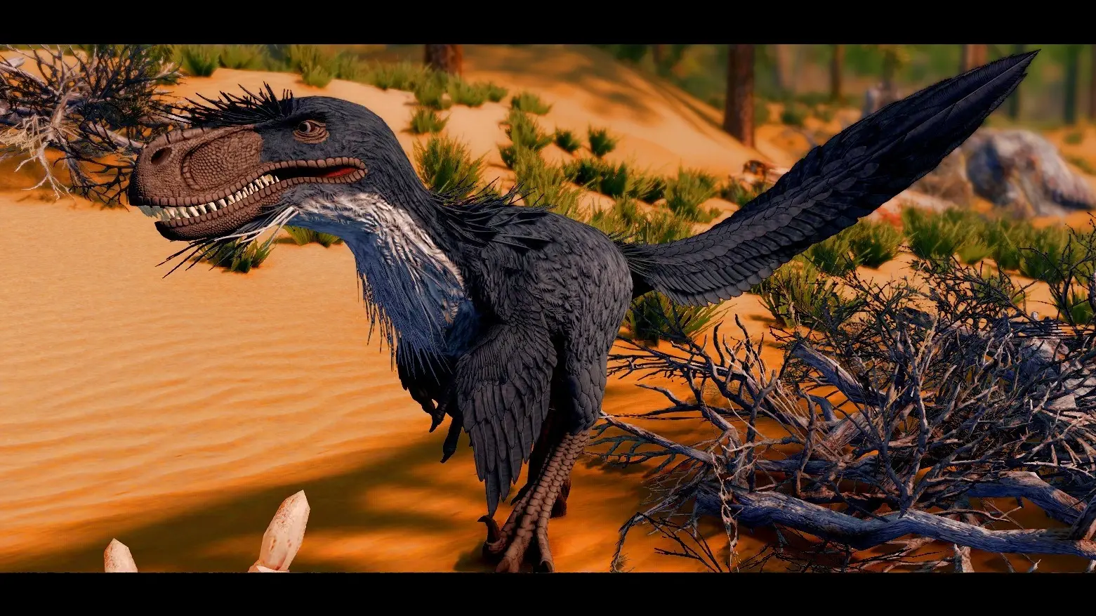 Raptors (Prehistoric Content Series) mod for Skyrim