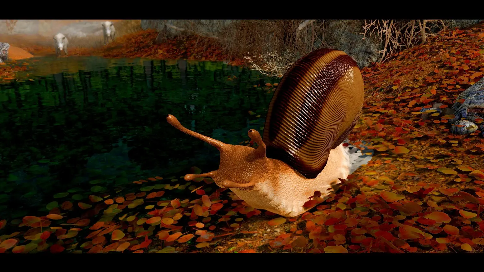 Giant Gastropods (Creature Series) mod for Skyrim