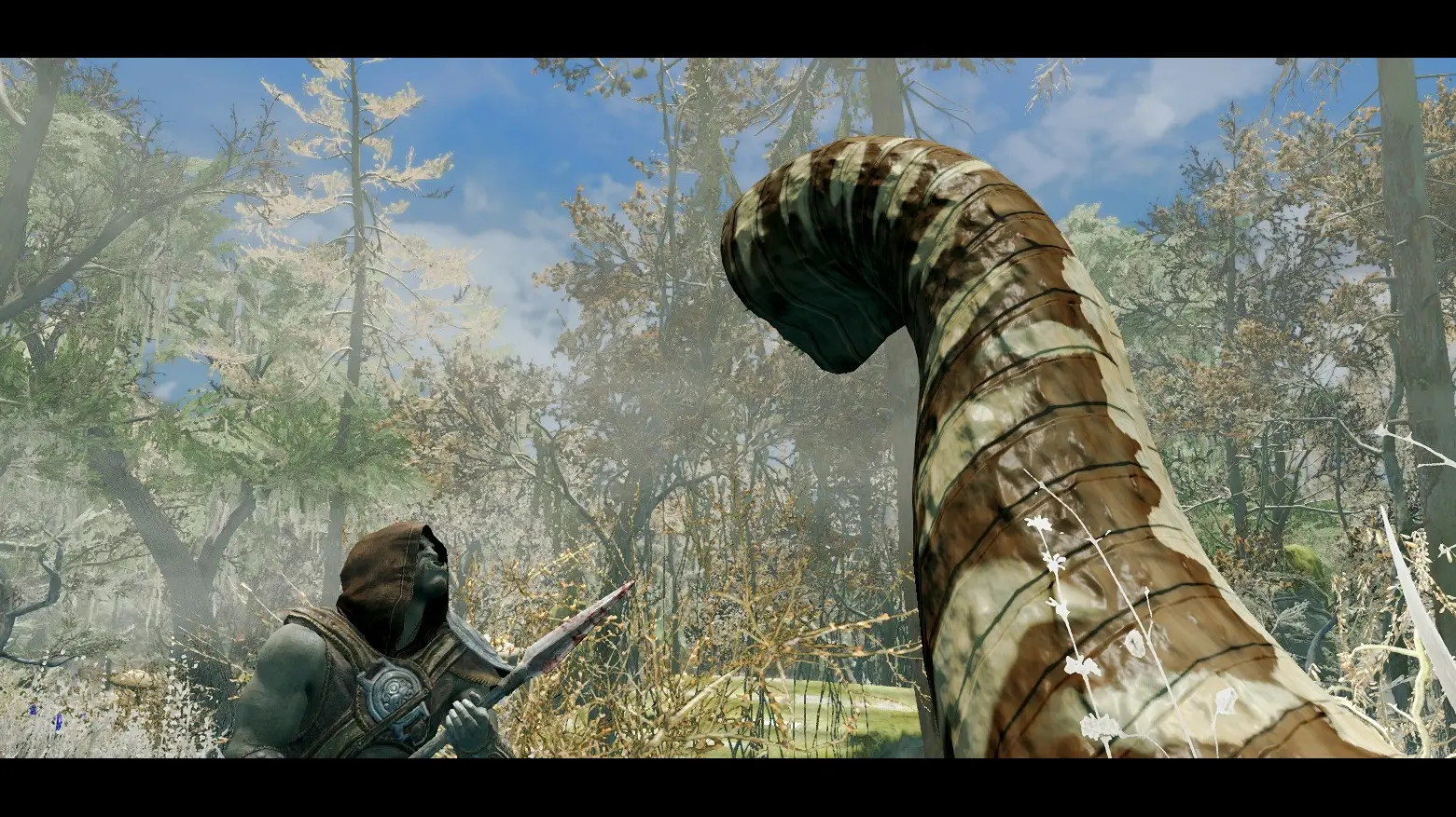 Giant Leeches (Creature Series) mod for Skyrim
