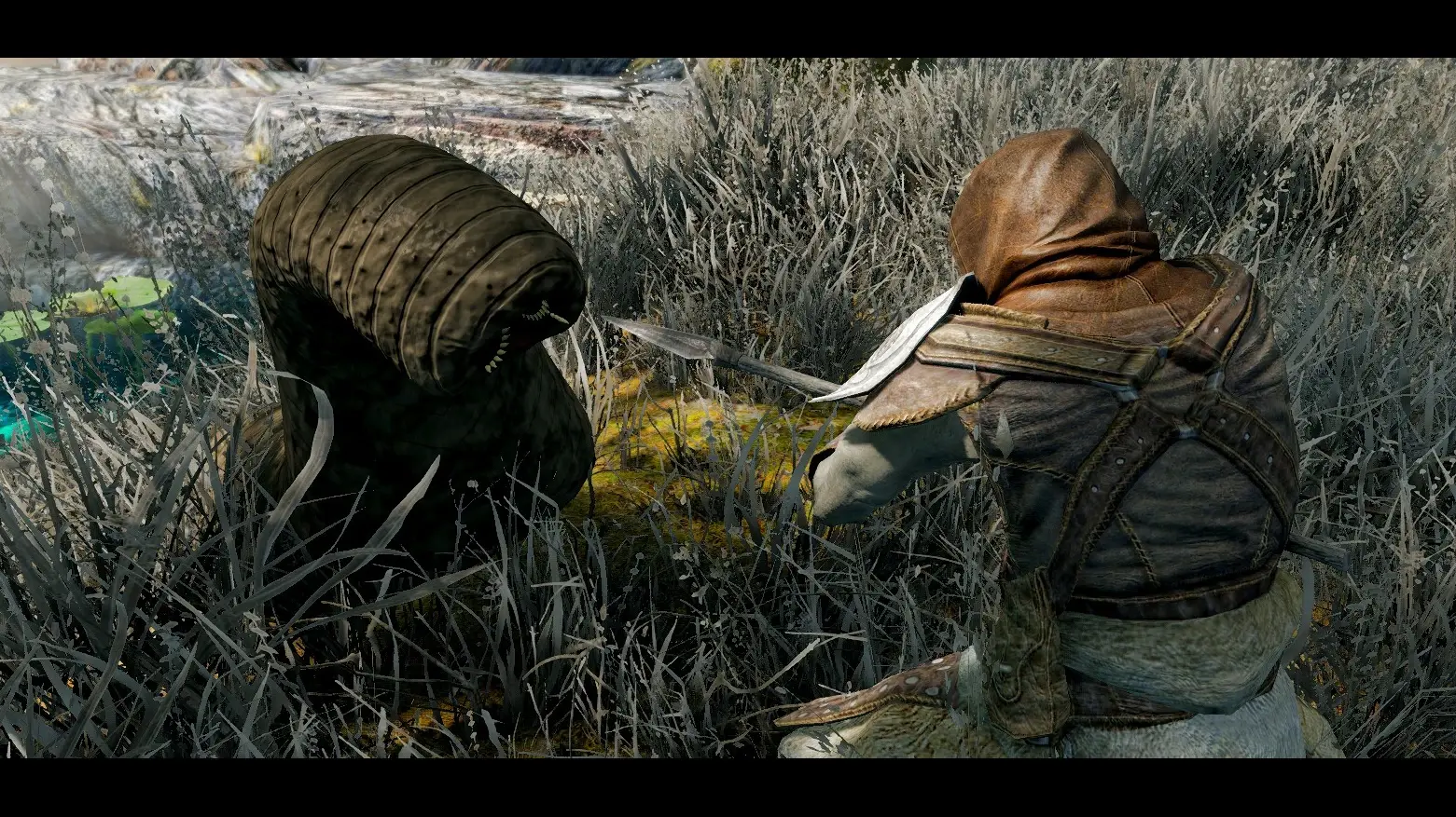Giant Leeches (Creature Series) mod for Skyrim