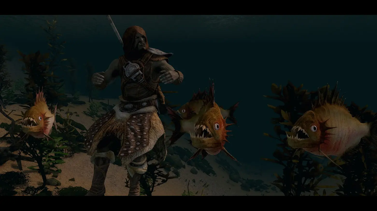Megapiranha (Prehistoric Content Series) mod for Skyrim