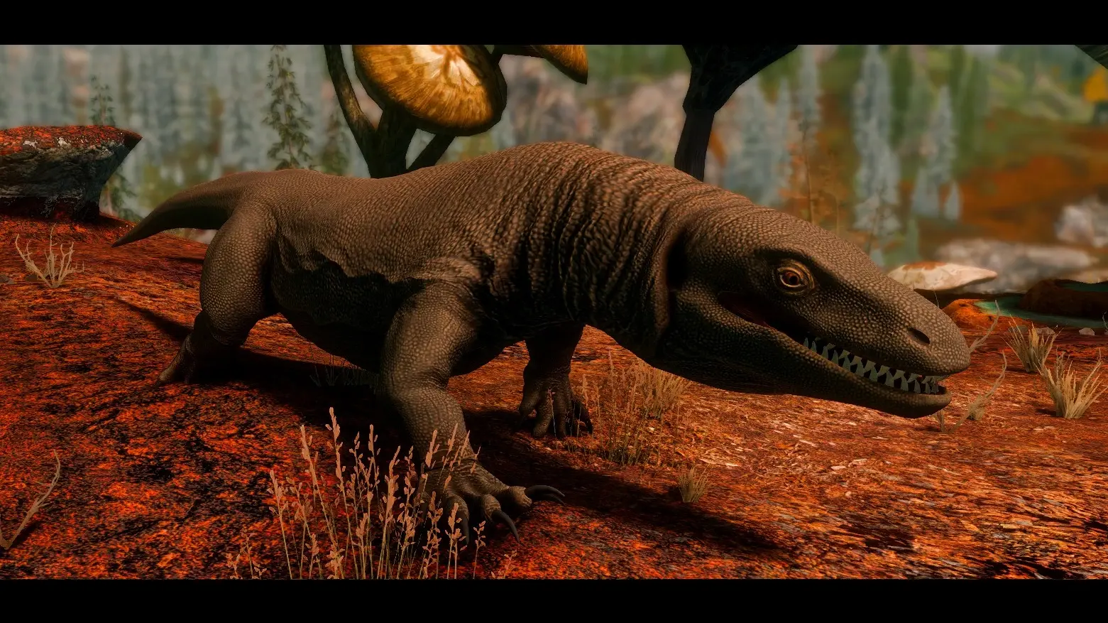Megalania (Prehistoric Content Series) mod for Skyrim