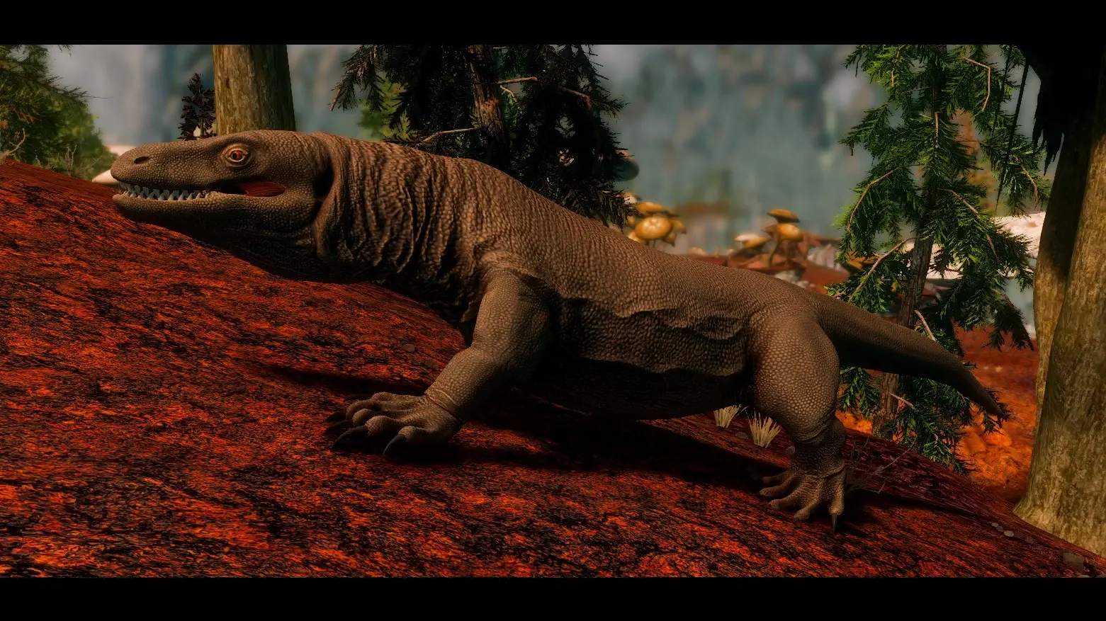 Megalania (Prehistoric Content Series) mod for Skyrim